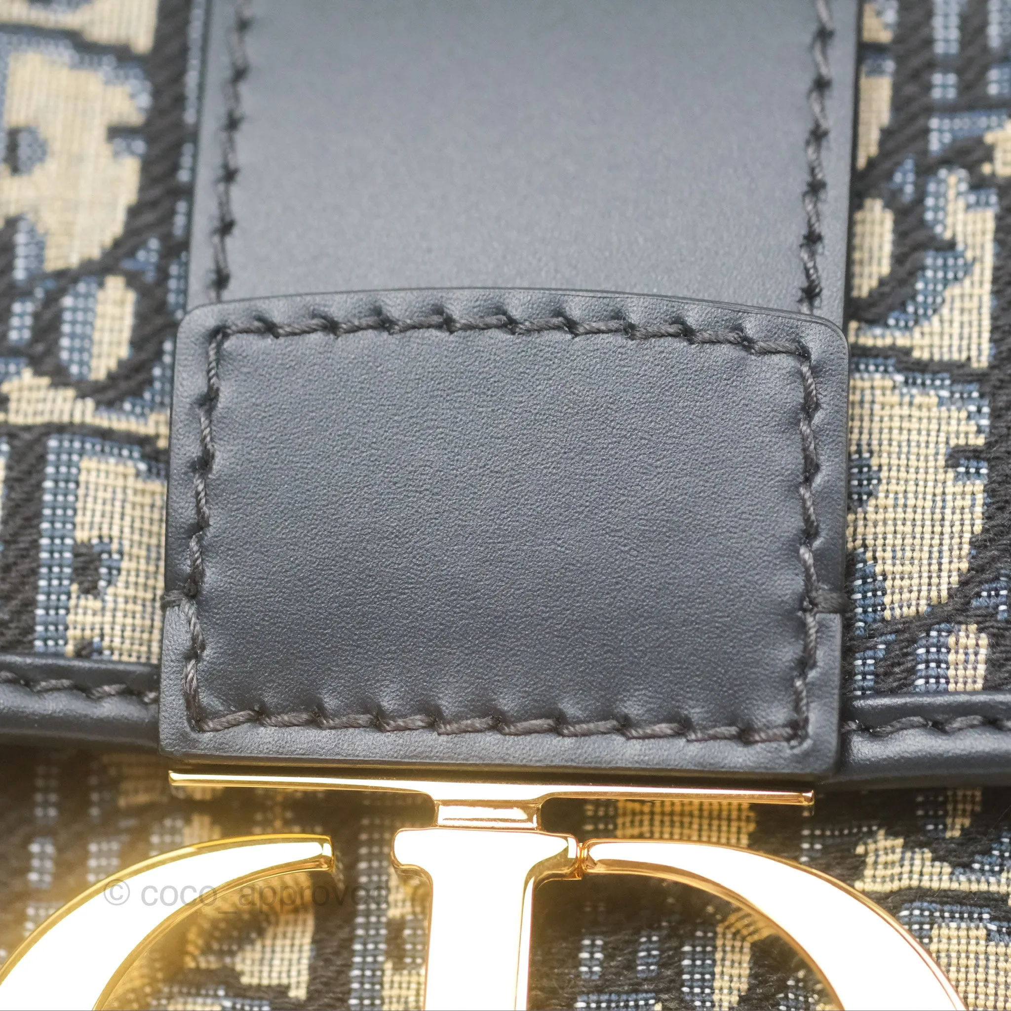Dior 30 Montaigne Bag Blue Dior Oblique Jacquard