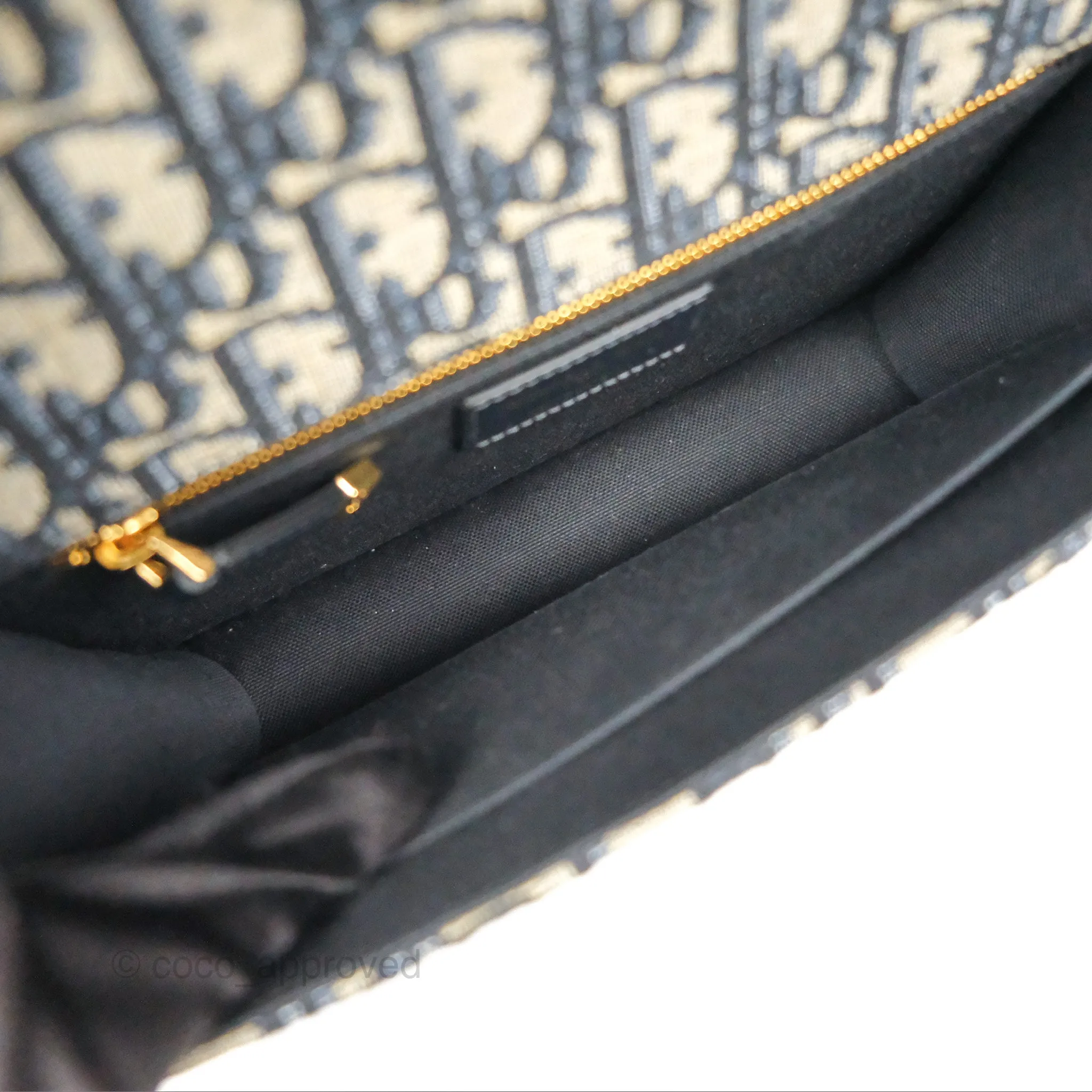 Dior 30 Montaigne Bag Blue Dior Oblique Jacquard