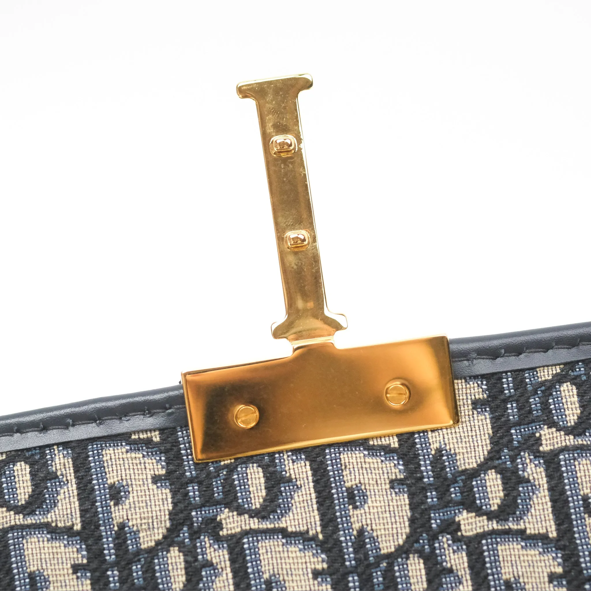 Dior 30 Montaigne Bag Blue Dior Oblique Jacquard