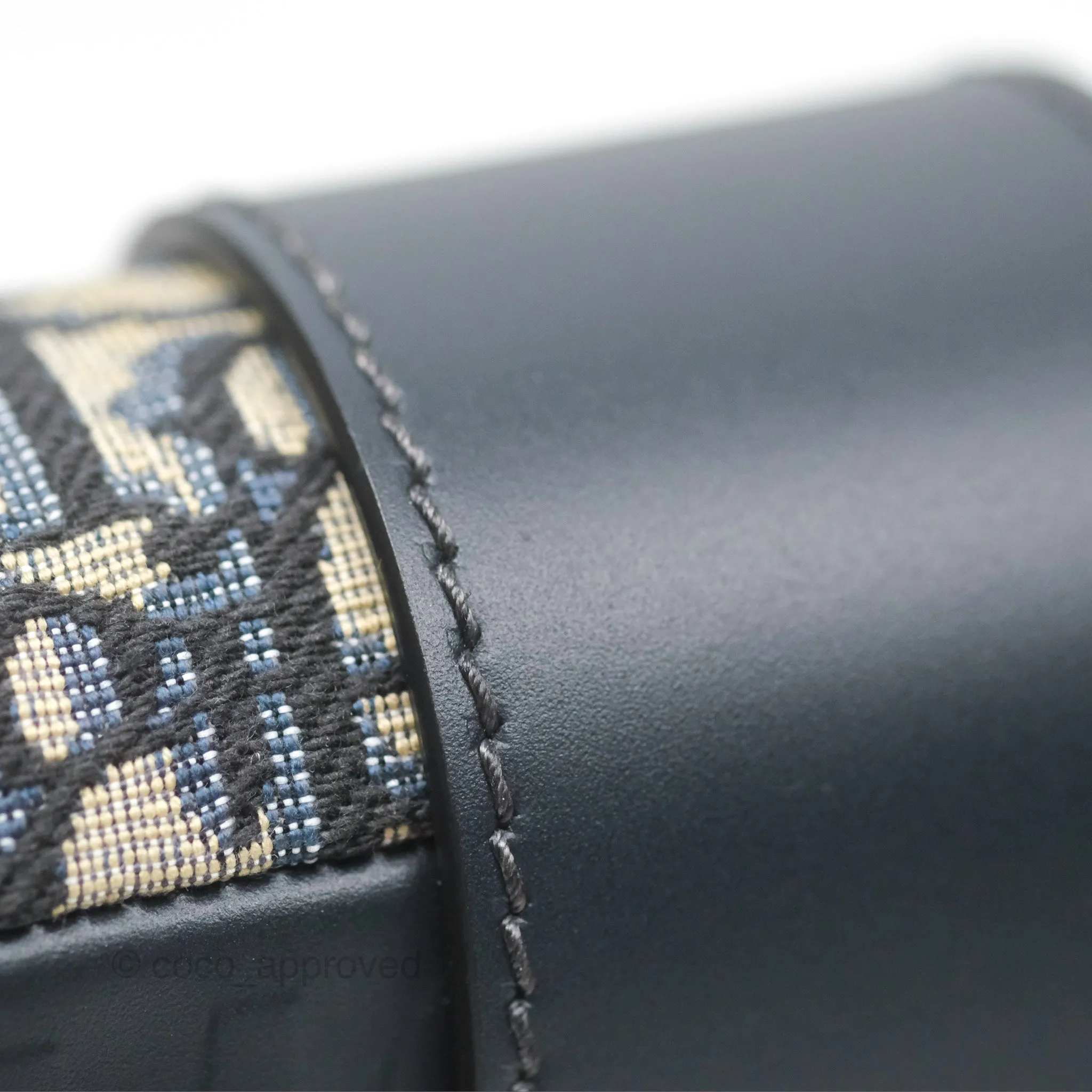 Dior 30 Montaigne Bag Blue Dior Oblique Jacquard