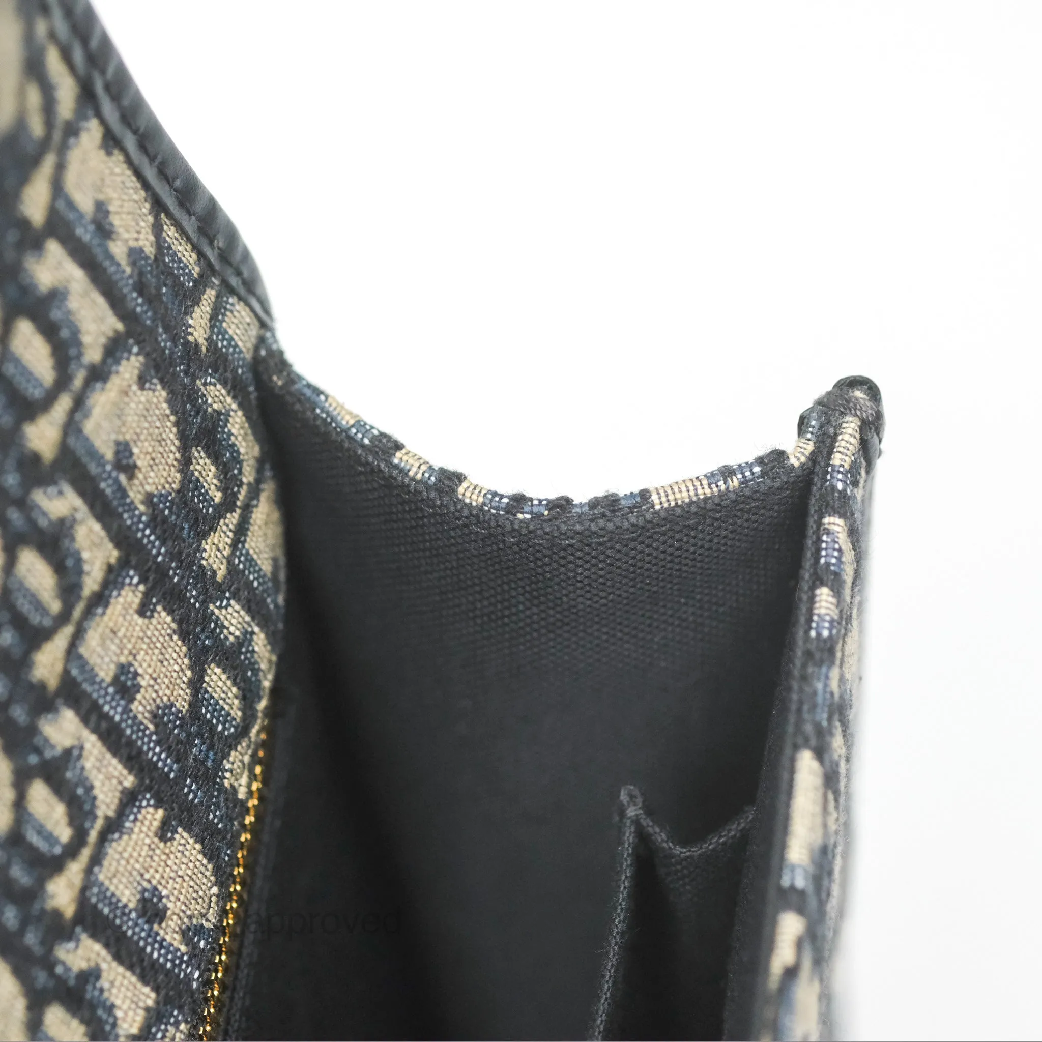Dior 30 Montaigne Bag Blue Dior Oblique Jacquard