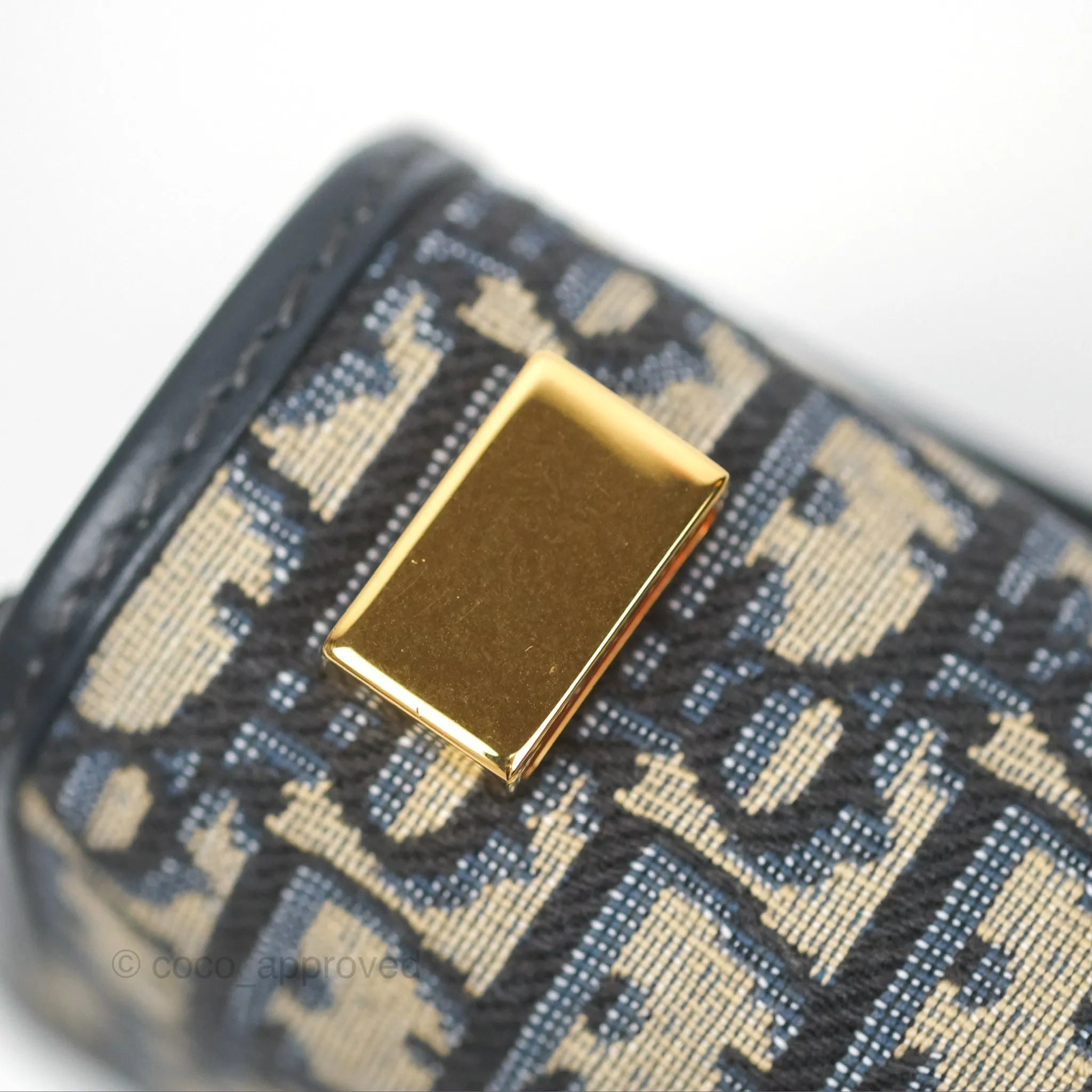Dior 30 Montaigne Bag Blue Dior Oblique Jacquard