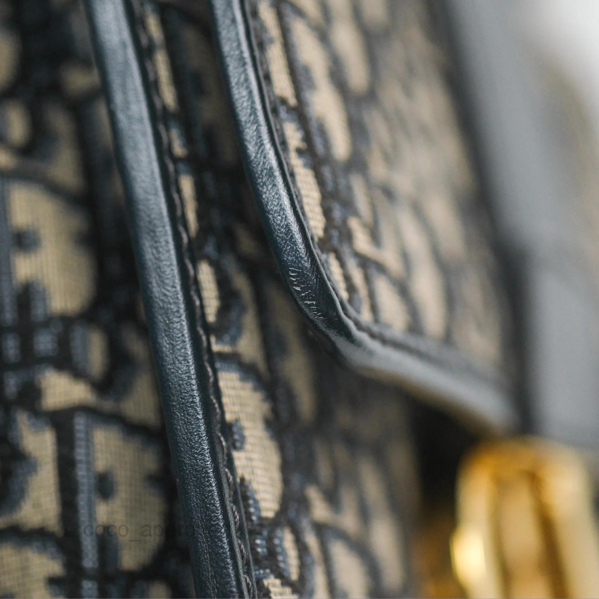 Dior 30 Montaigne Bag Navy Dior Oblique Jacquard