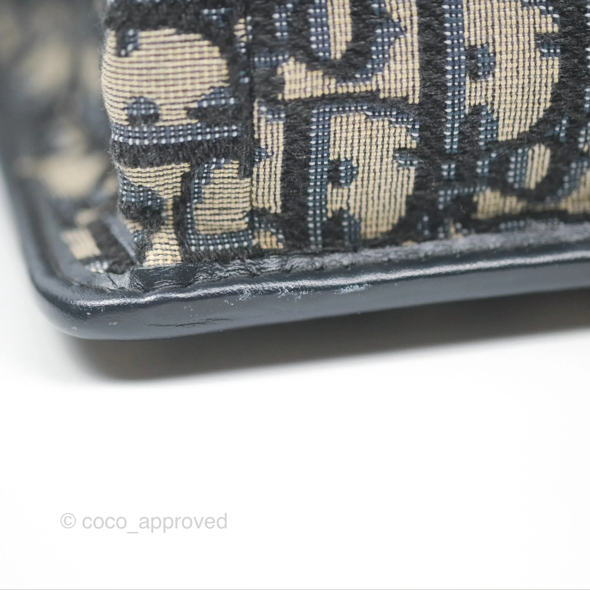 Dior 30 Montaigne Bag Navy Dior Oblique Jacquard