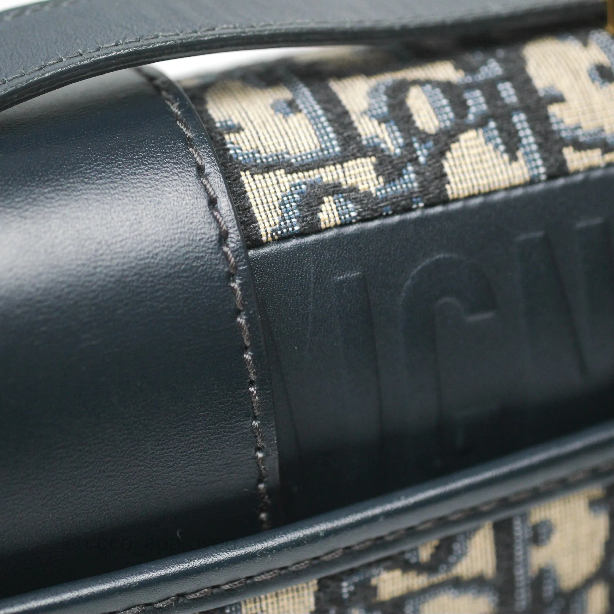Dior 30 Montaigne Bag Navy Dior Oblique Jacquard