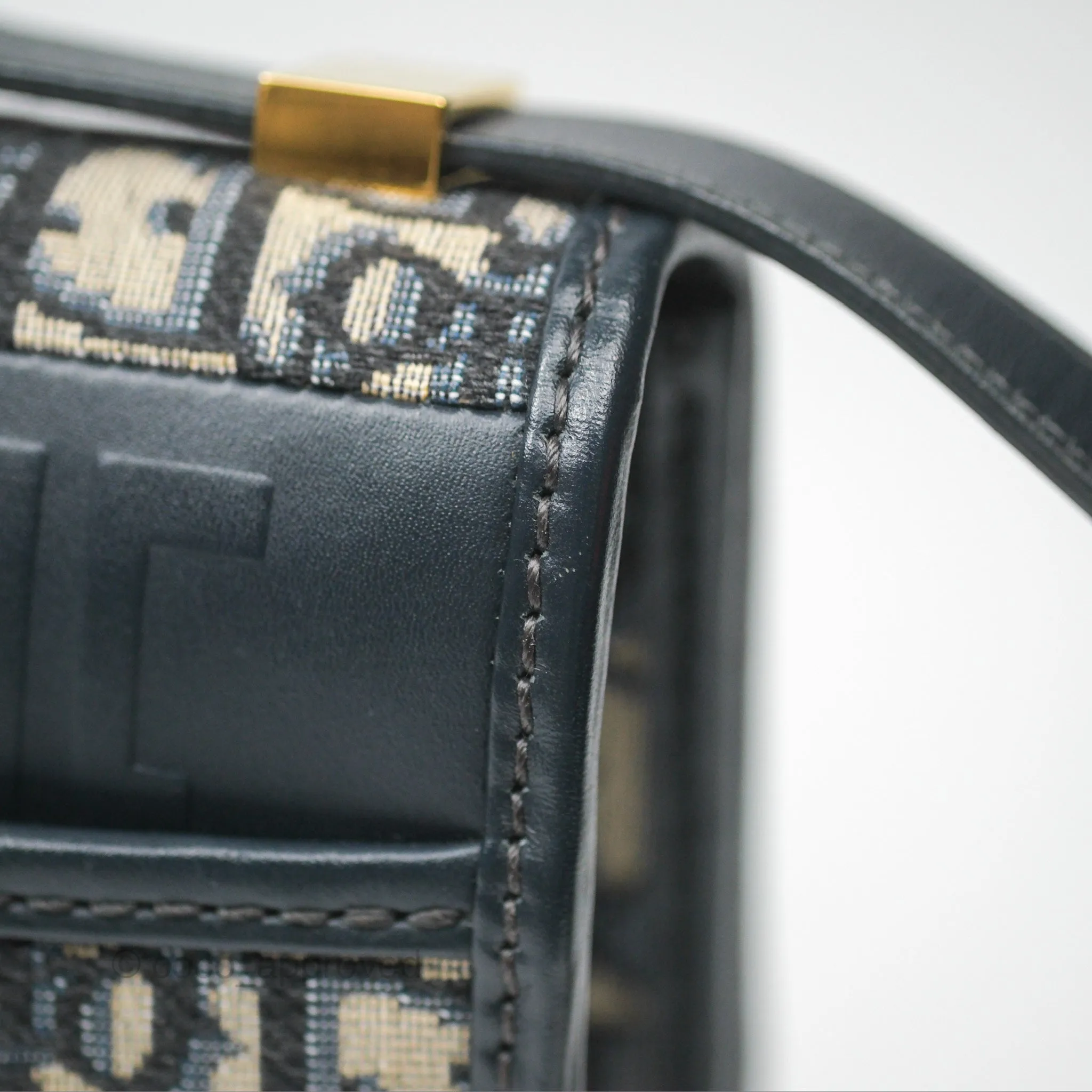 Dior 30 Montaigne Bag Navy Dior Oblique Jacquard