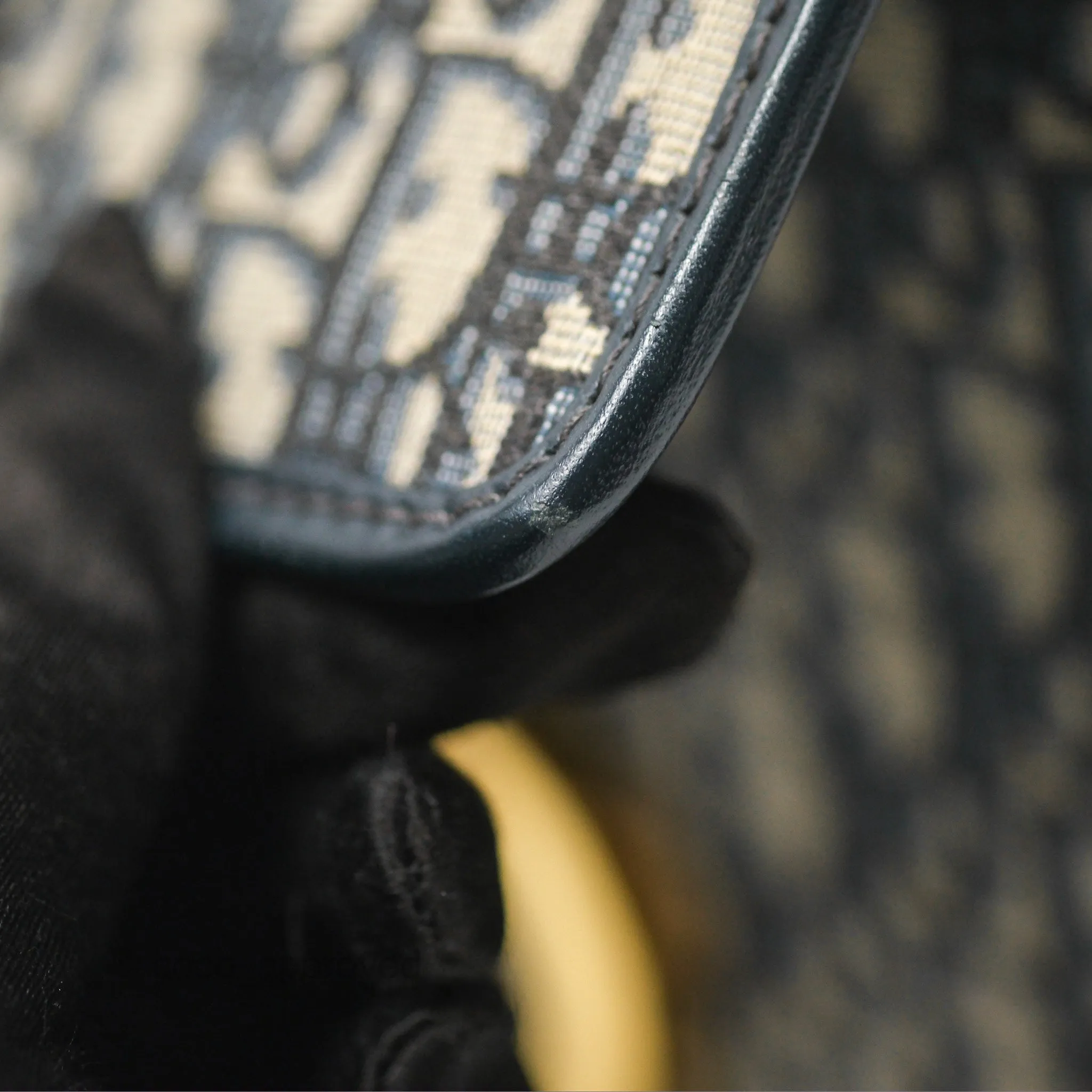 Dior 30 Montaigne Bag Navy Dior Oblique Jacquard