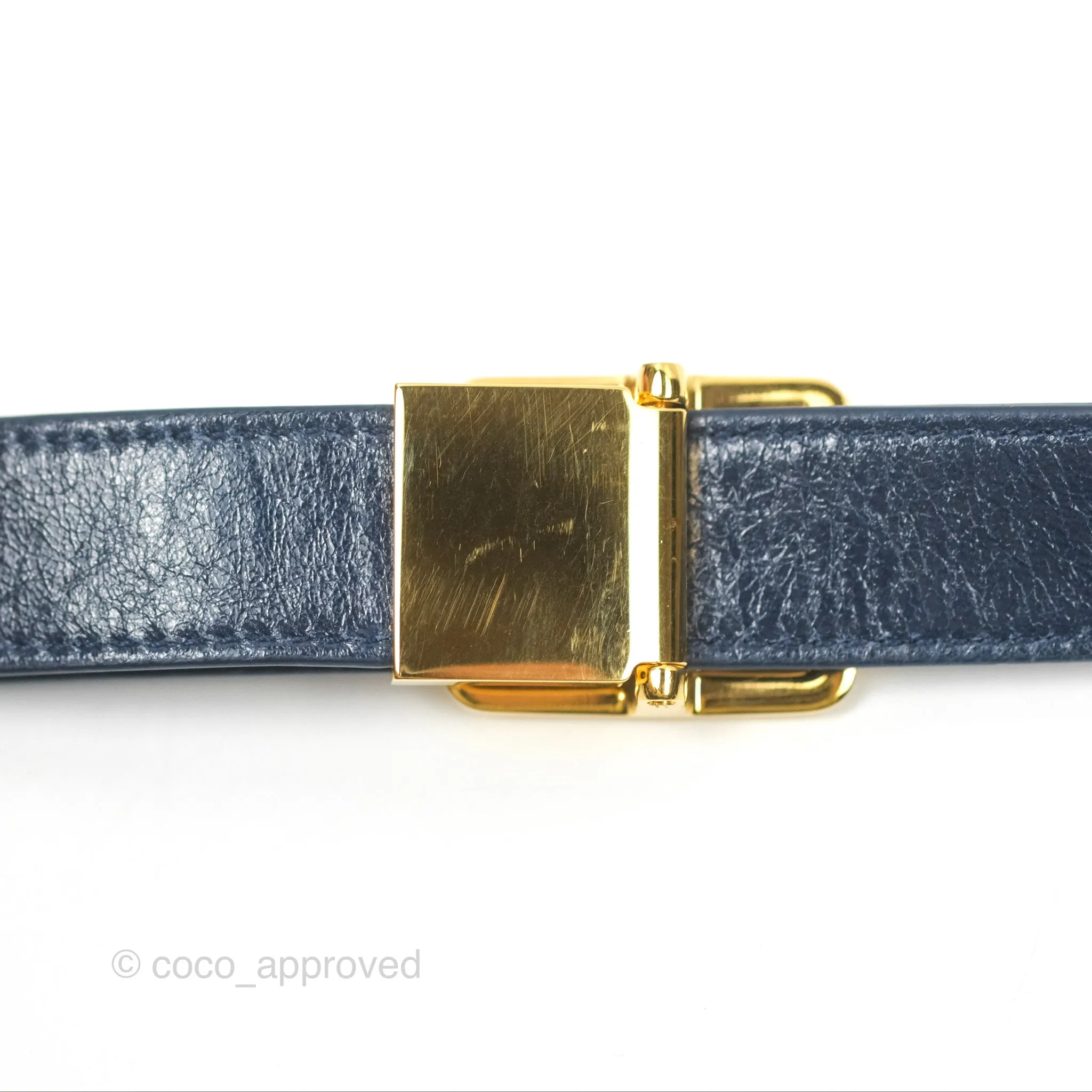 Dior 30 Montaigne Bag Navy Shiny Crinkled Lambskin