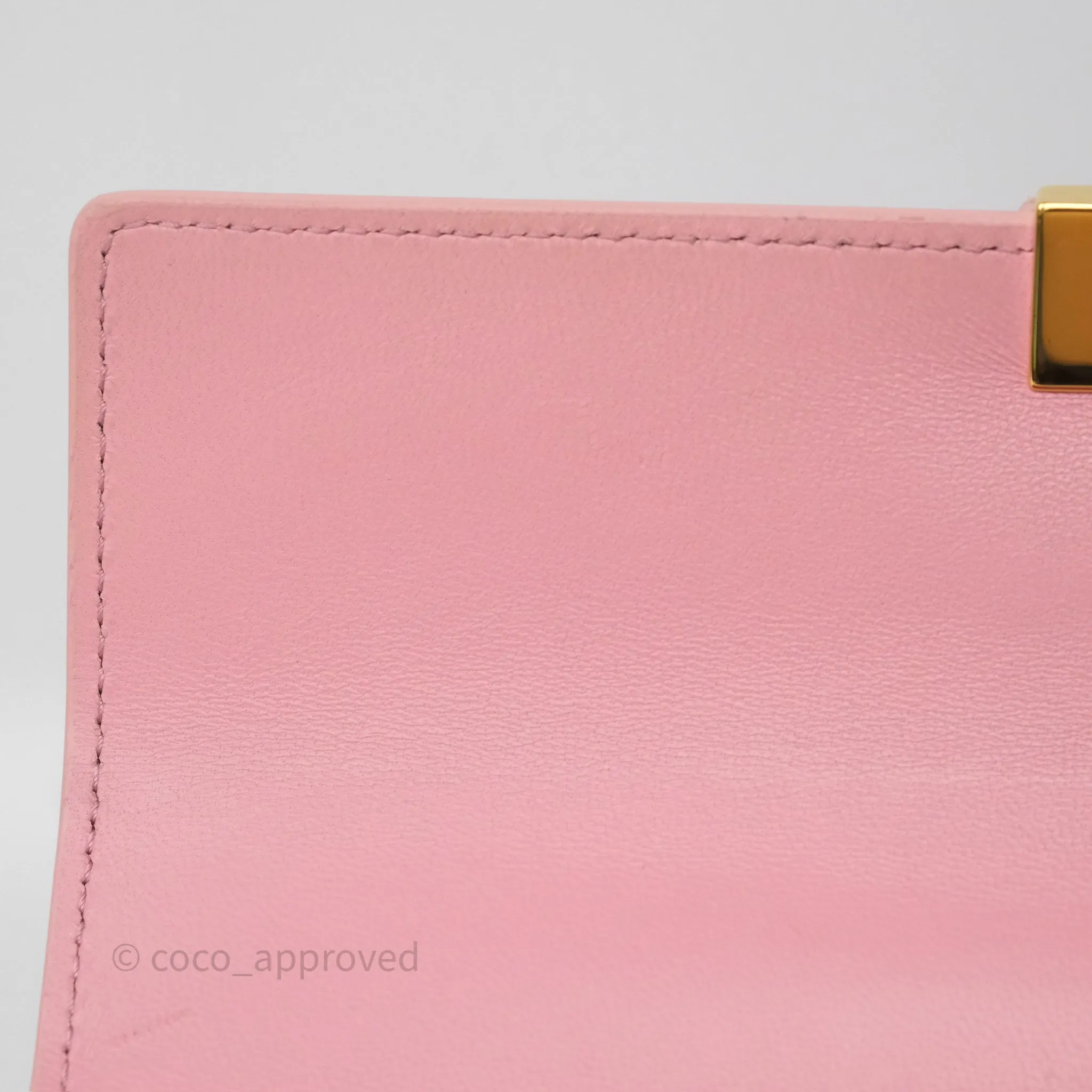 Dior 30 Montaigne East-West Chain Bag Pink