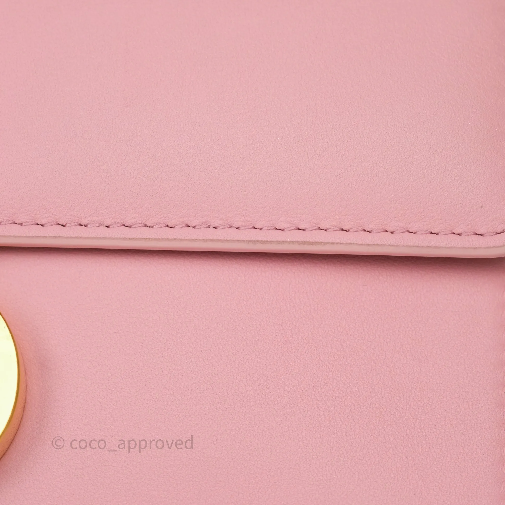 Dior 30 Montaigne East-West Chain Bag Pink