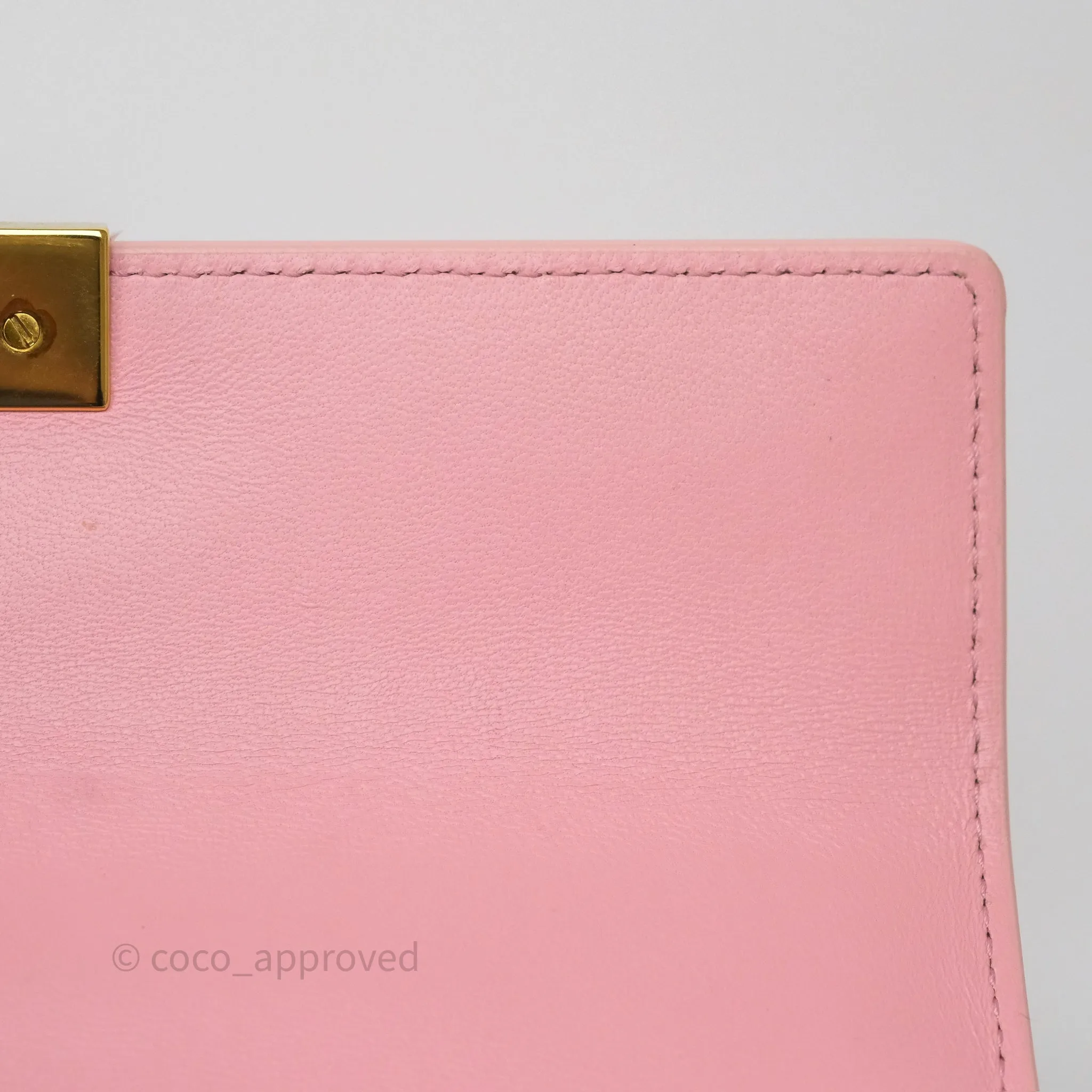 Dior 30 Montaigne East-West Chain Bag Pink