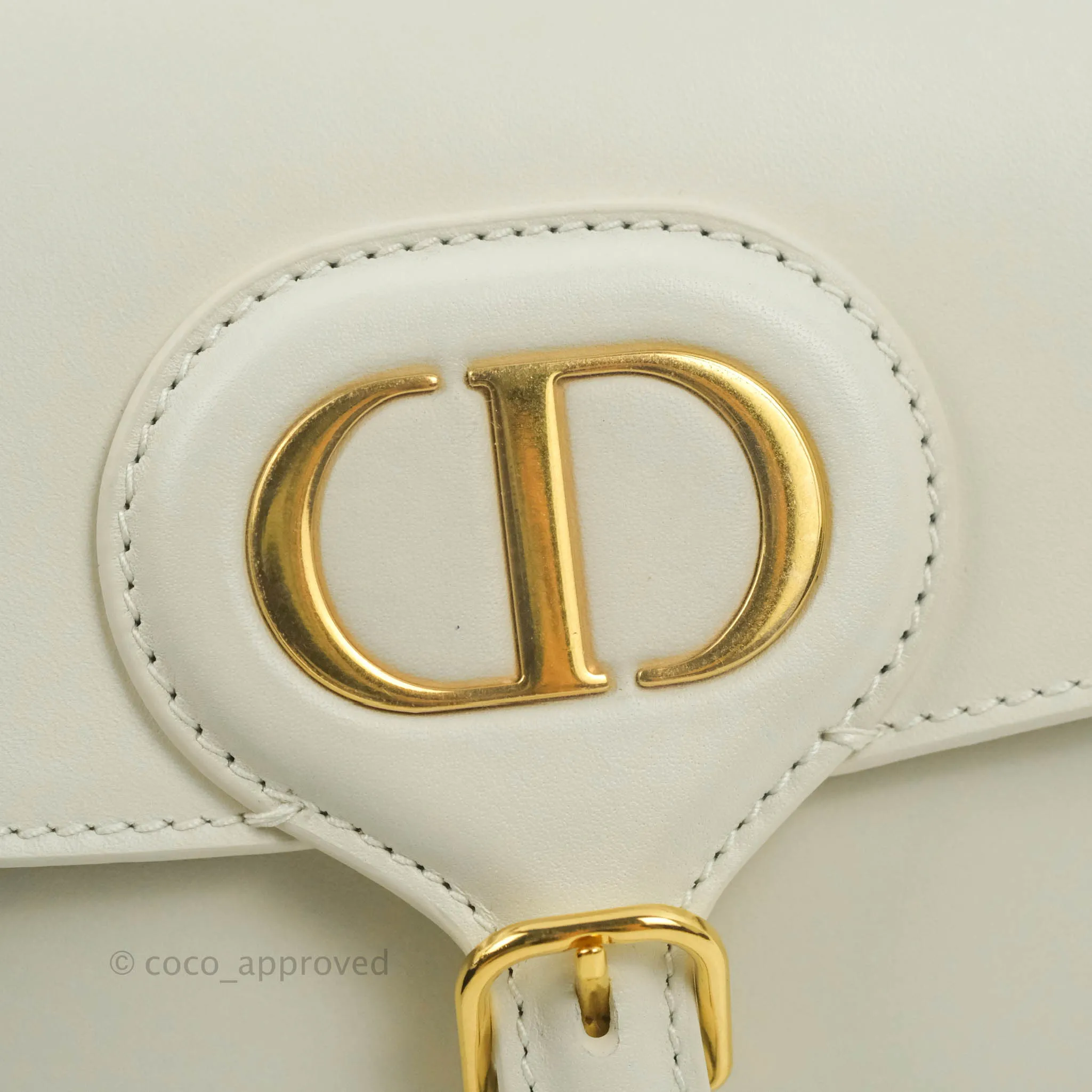 Dior Bobby East-West Bag Calfskin White