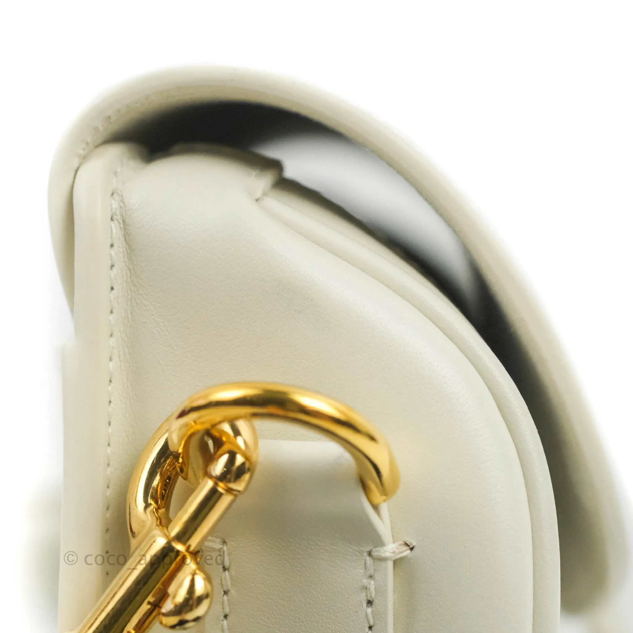 Dior Bobby East-West Bag Calfskin White