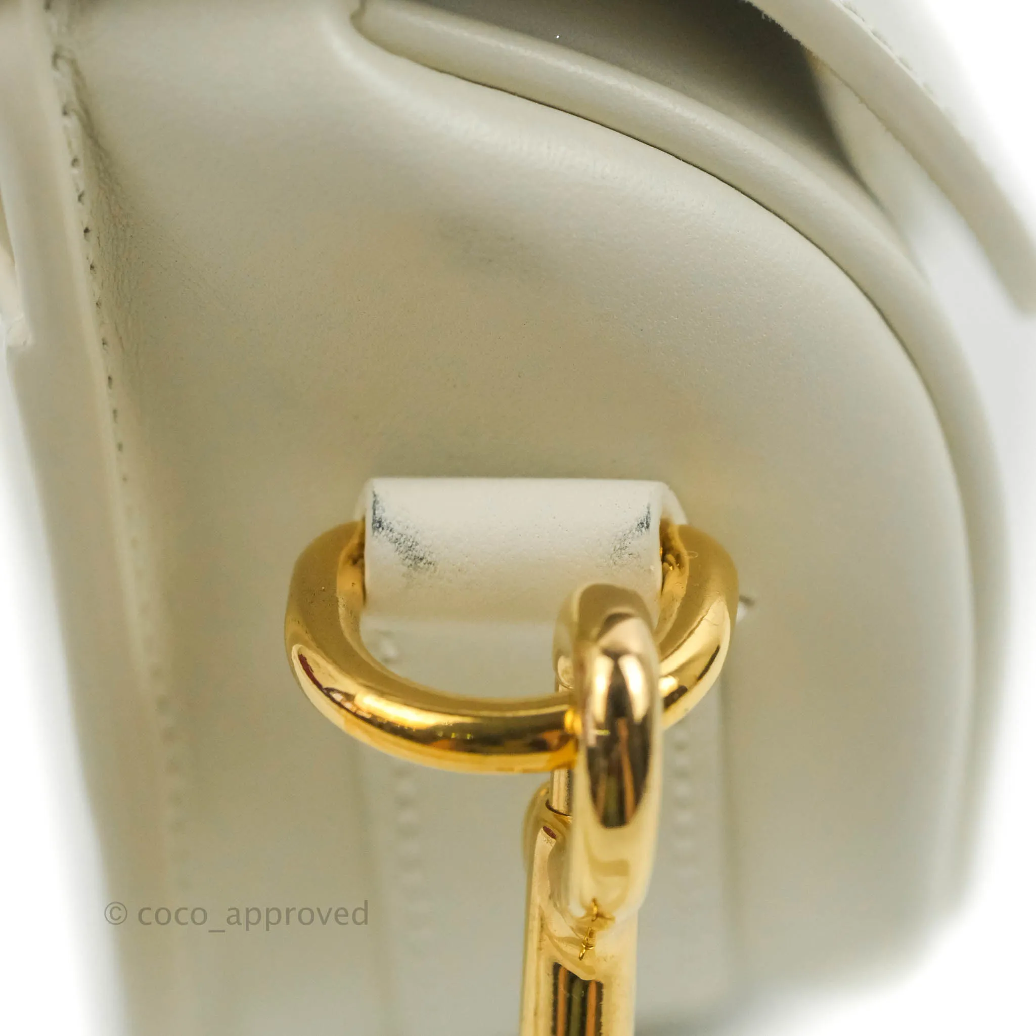 Dior Bobby East-West Bag Calfskin White