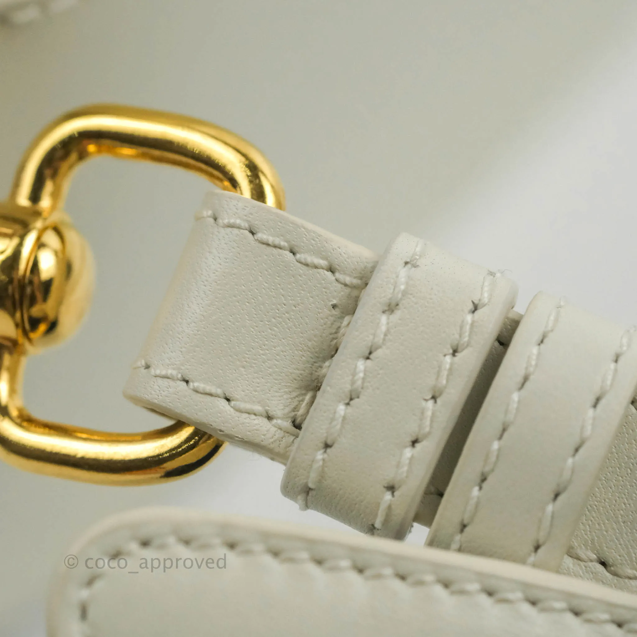 Dior Bobby East-West Bag Calfskin White