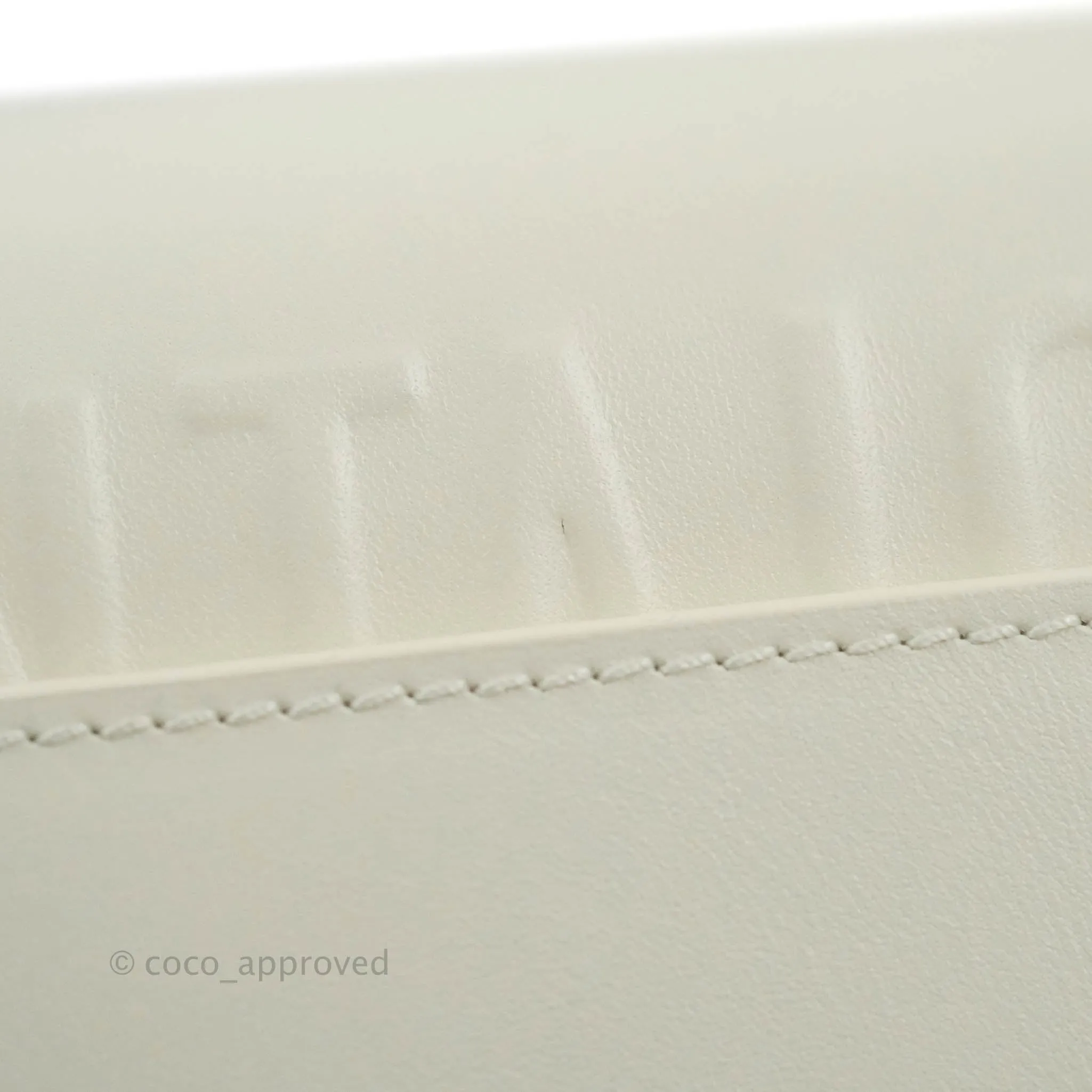 Dior Bobby East-West Bag Calfskin White