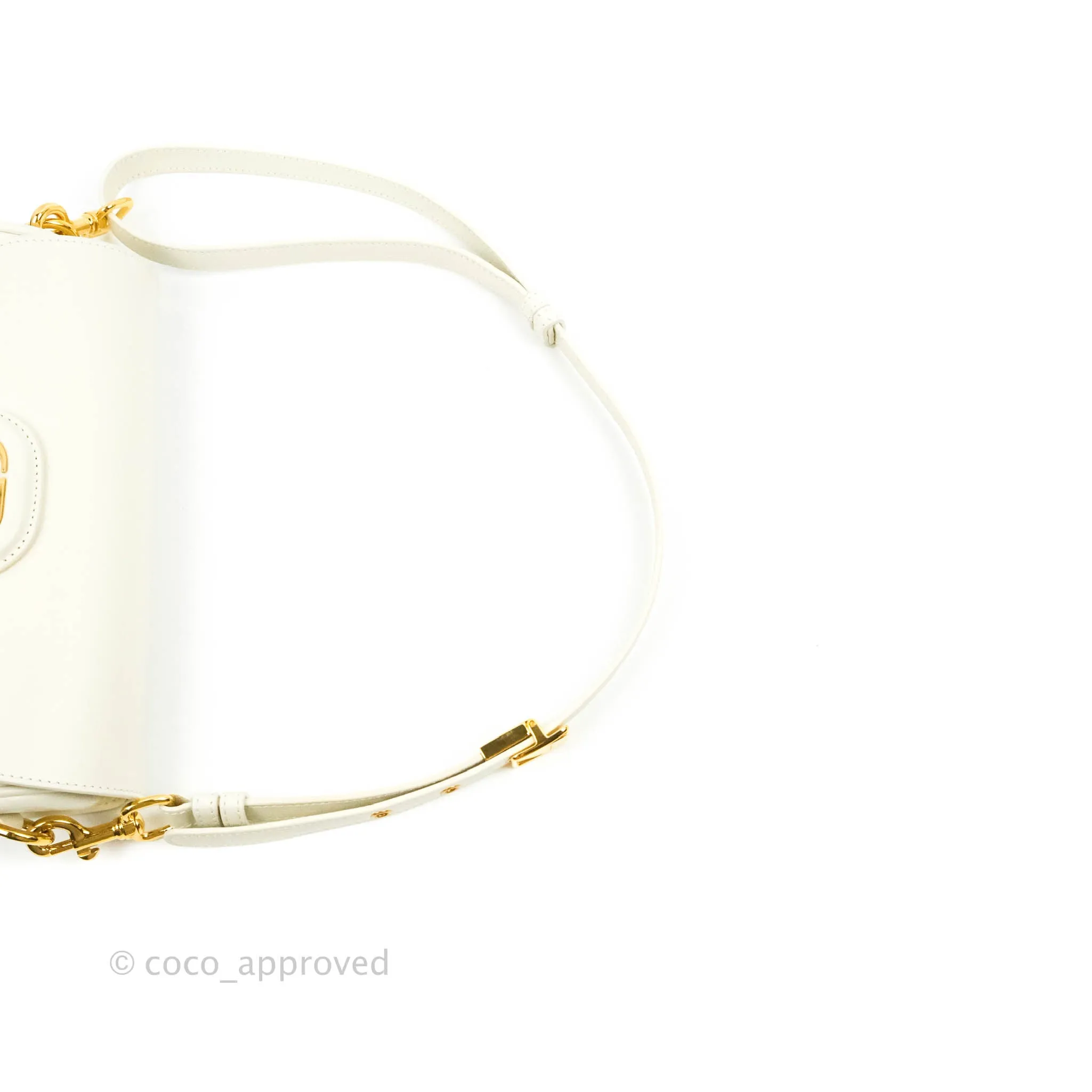Dior Bobby East-West Bag Calfskin White