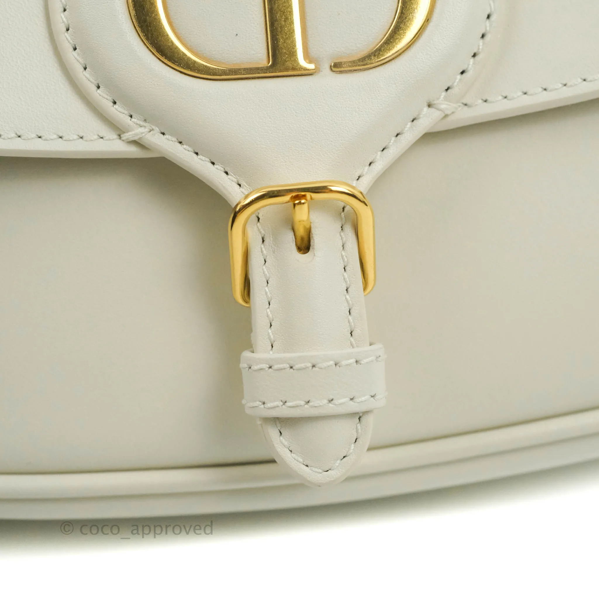 Dior Bobby East-West Bag Calfskin White