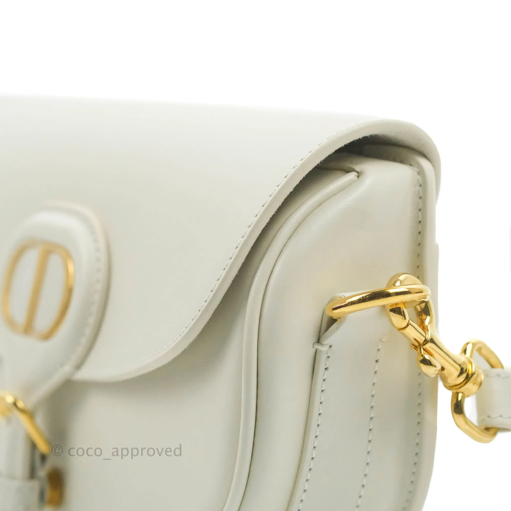Dior Bobby East-West Bag Calfskin White