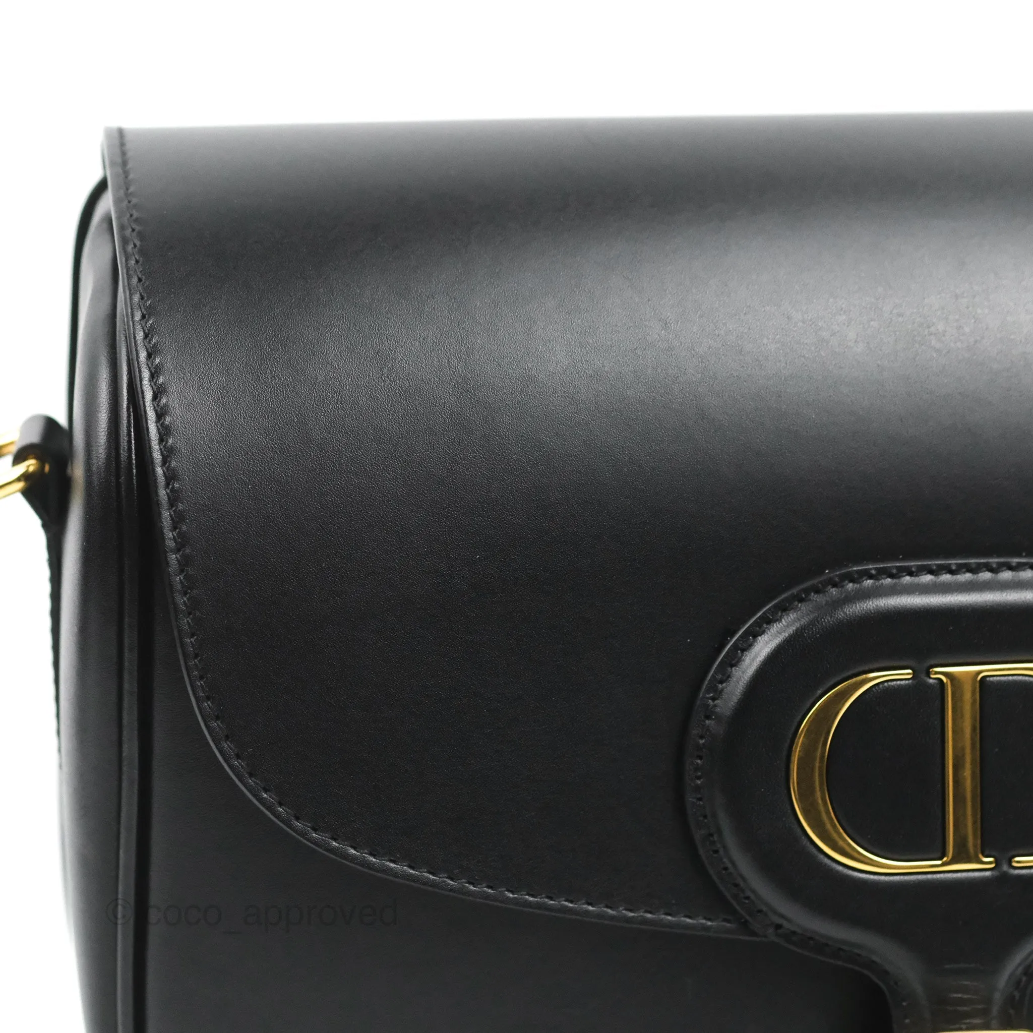 Dior Bobby Large Box Calfskin Flap Black