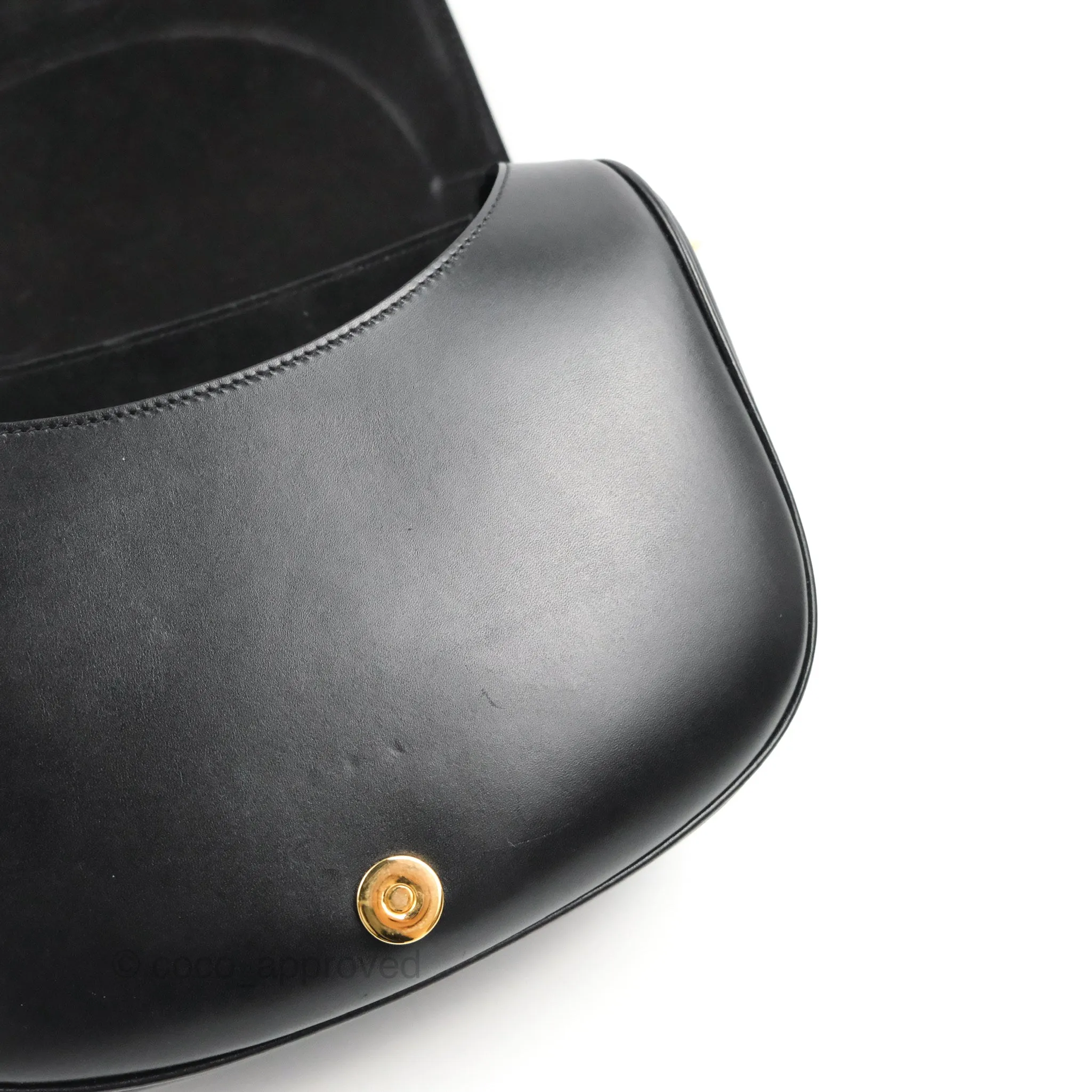 Dior Bobby Large Box Calfskin Flap Black