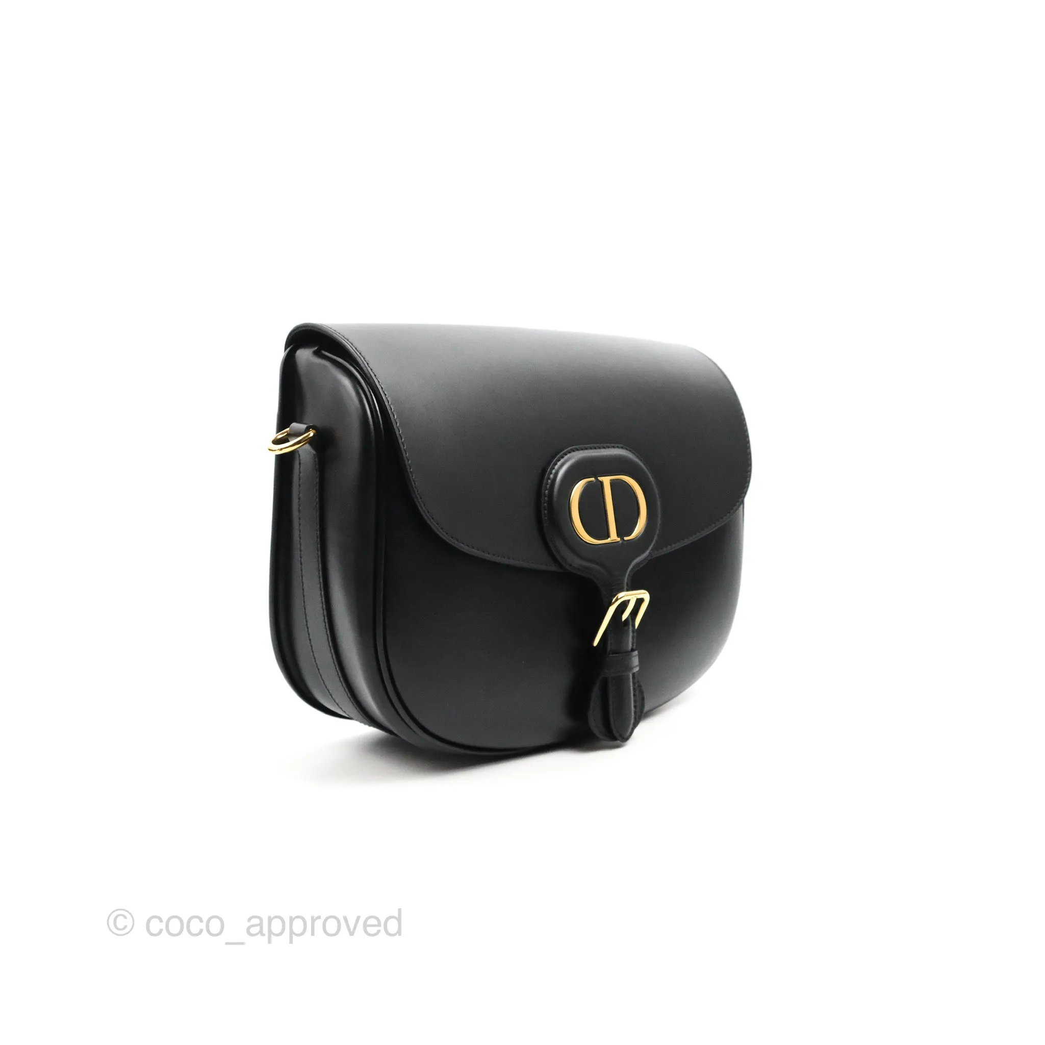 Dior Bobby Large Box Calfskin Flap Black
