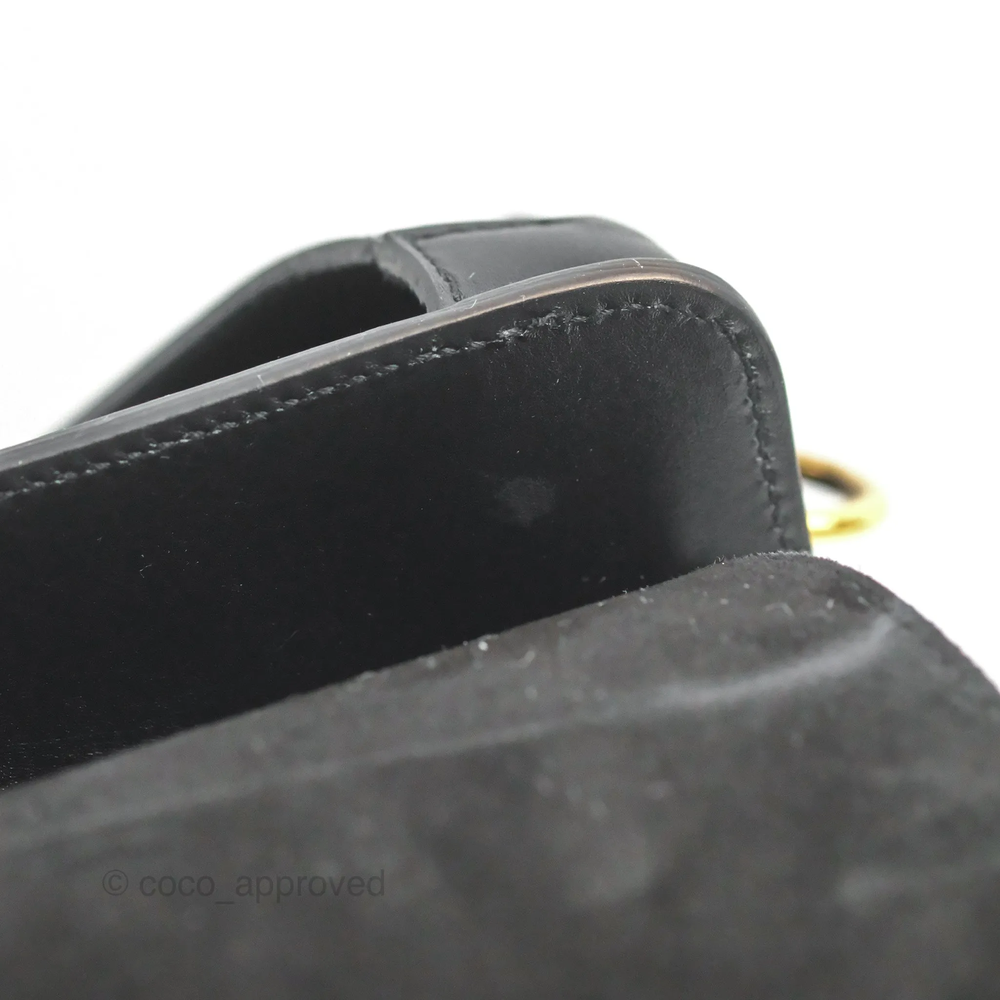 Dior Bobby Large Box Calfskin Flap Black