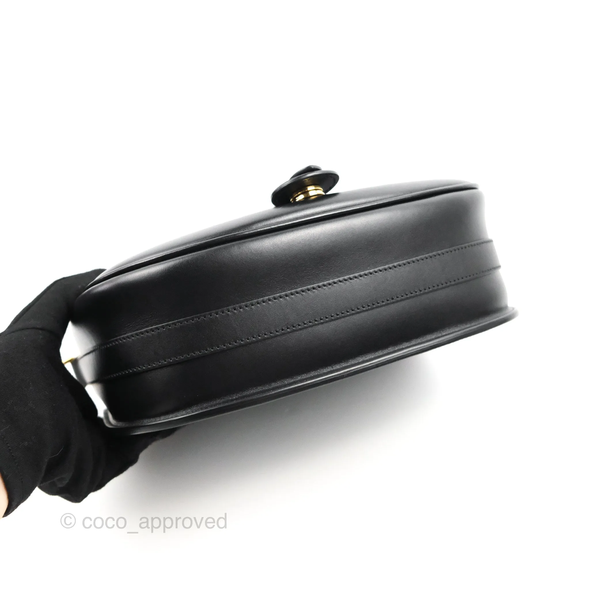 Dior Bobby Large Box Calfskin Flap Black