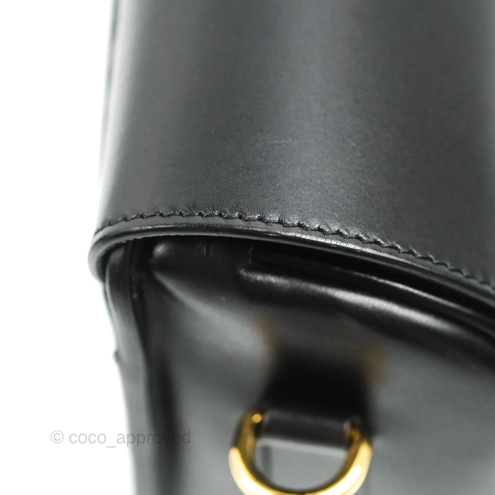 Dior Bobby Large Box Calfskin Flap Black