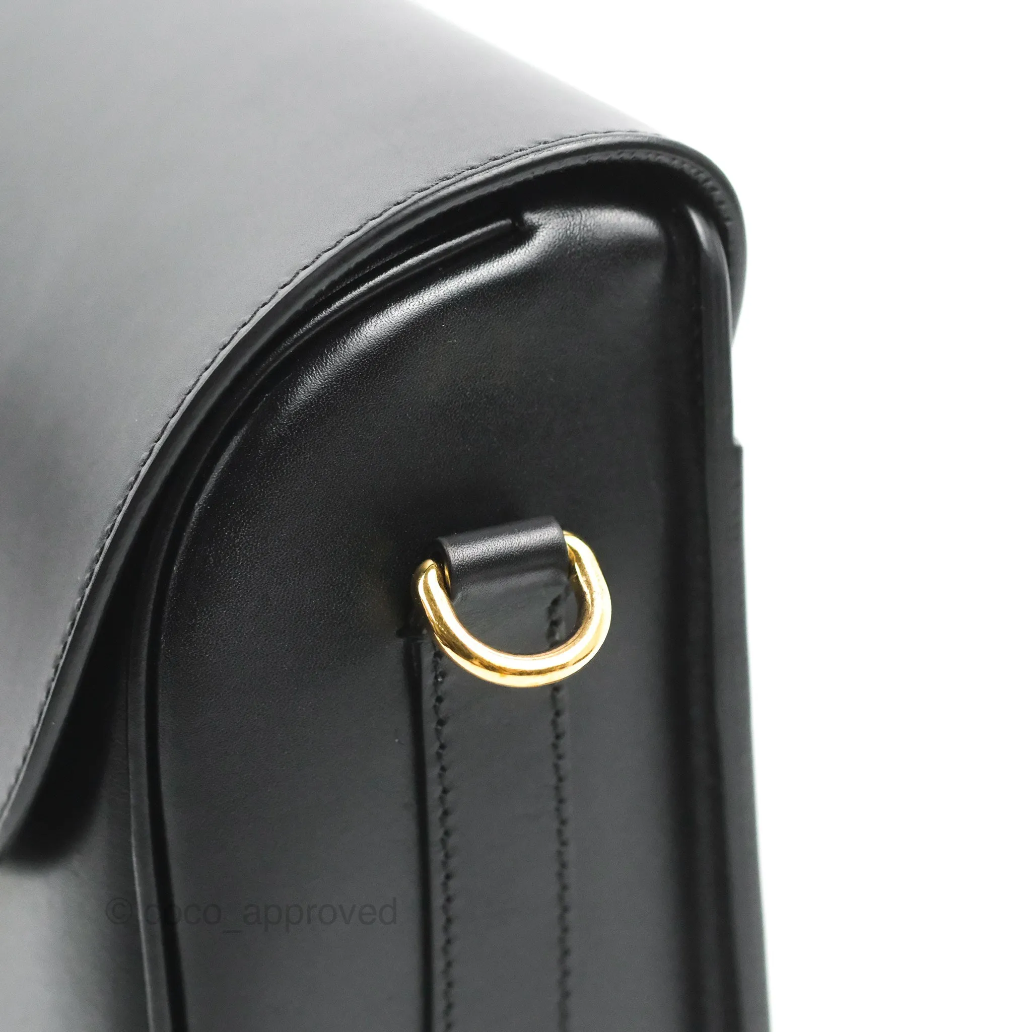 Dior Bobby Large Box Calfskin Flap Black