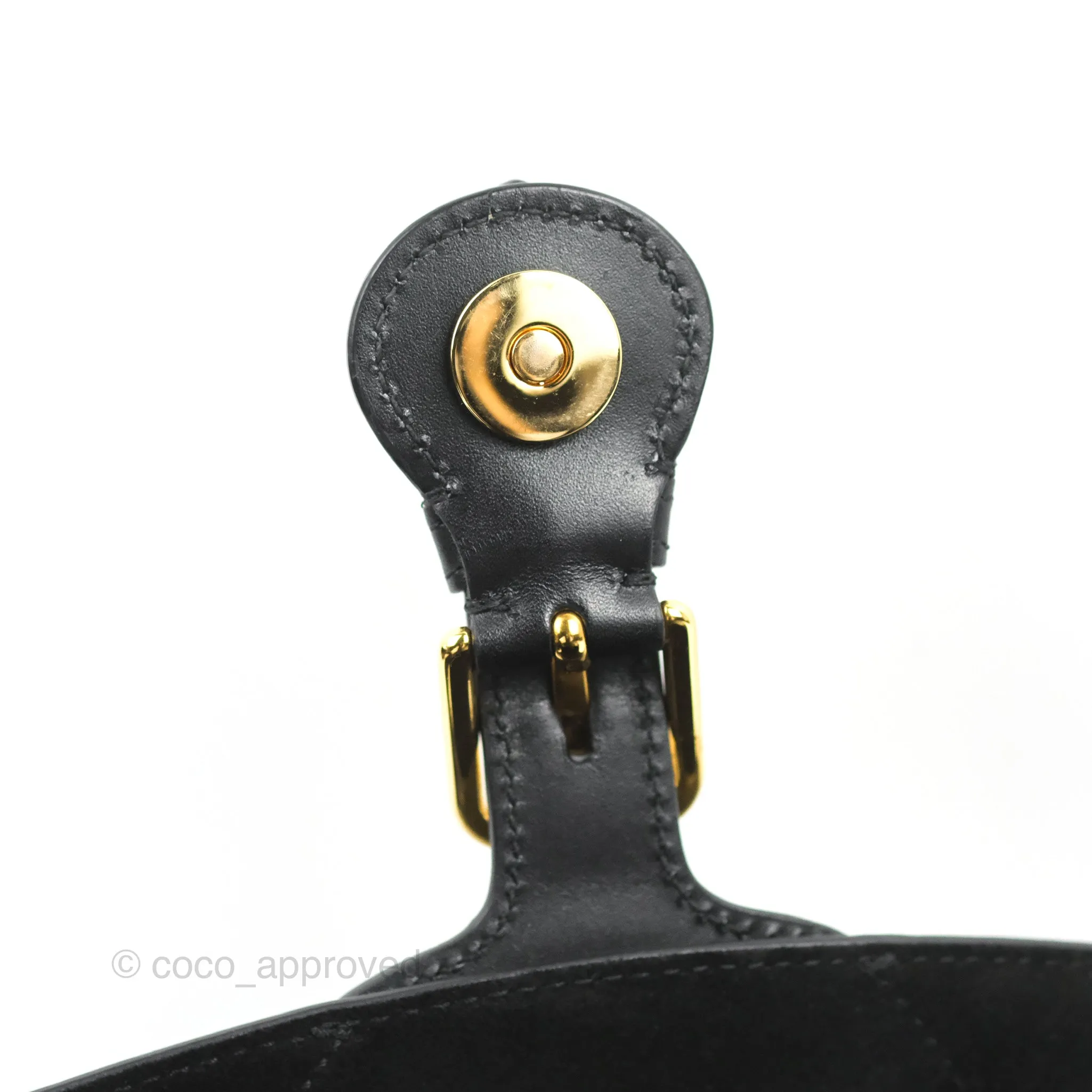 Dior Bobby Large Box Calfskin Flap Black