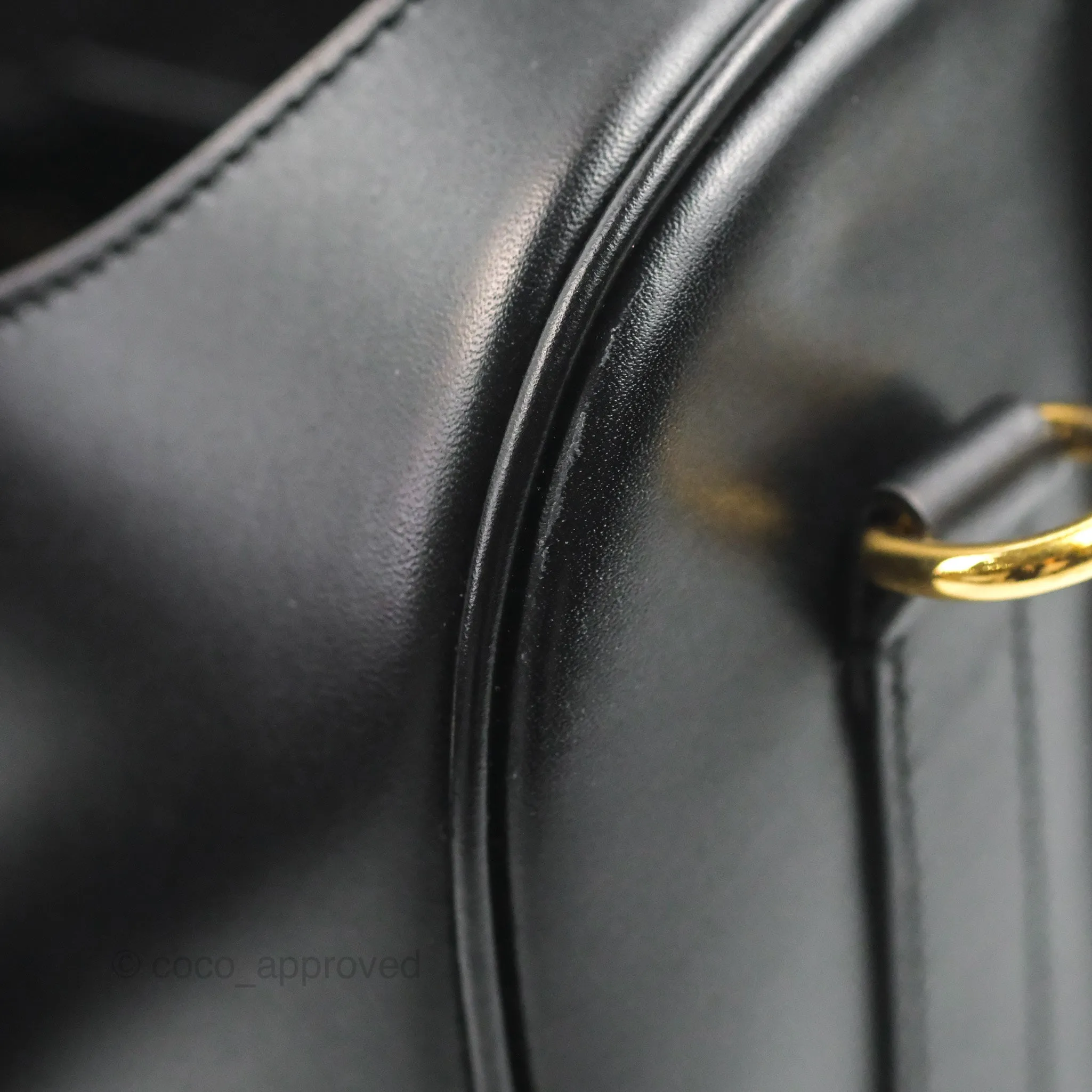 Dior Bobby Large Box Calfskin Flap Black