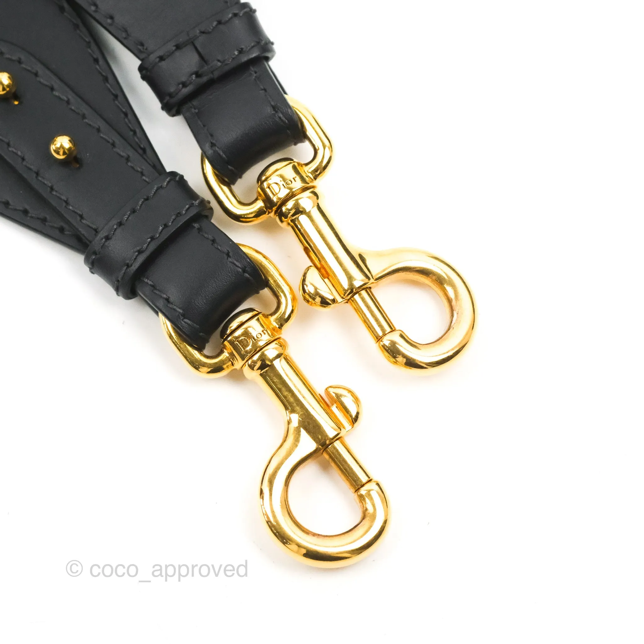 Dior Bobby Large Box Calfskin Flap Black