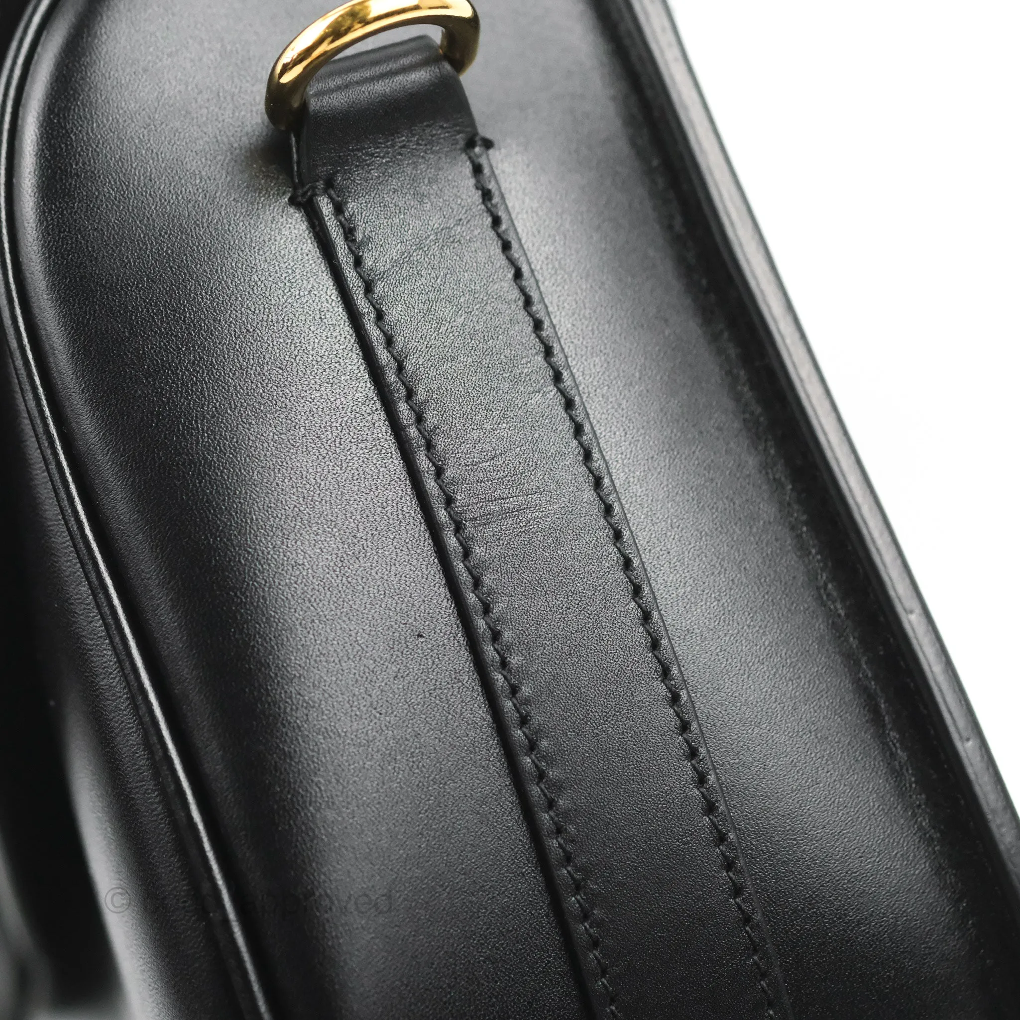Dior Bobby Large Box Calfskin Flap Black
