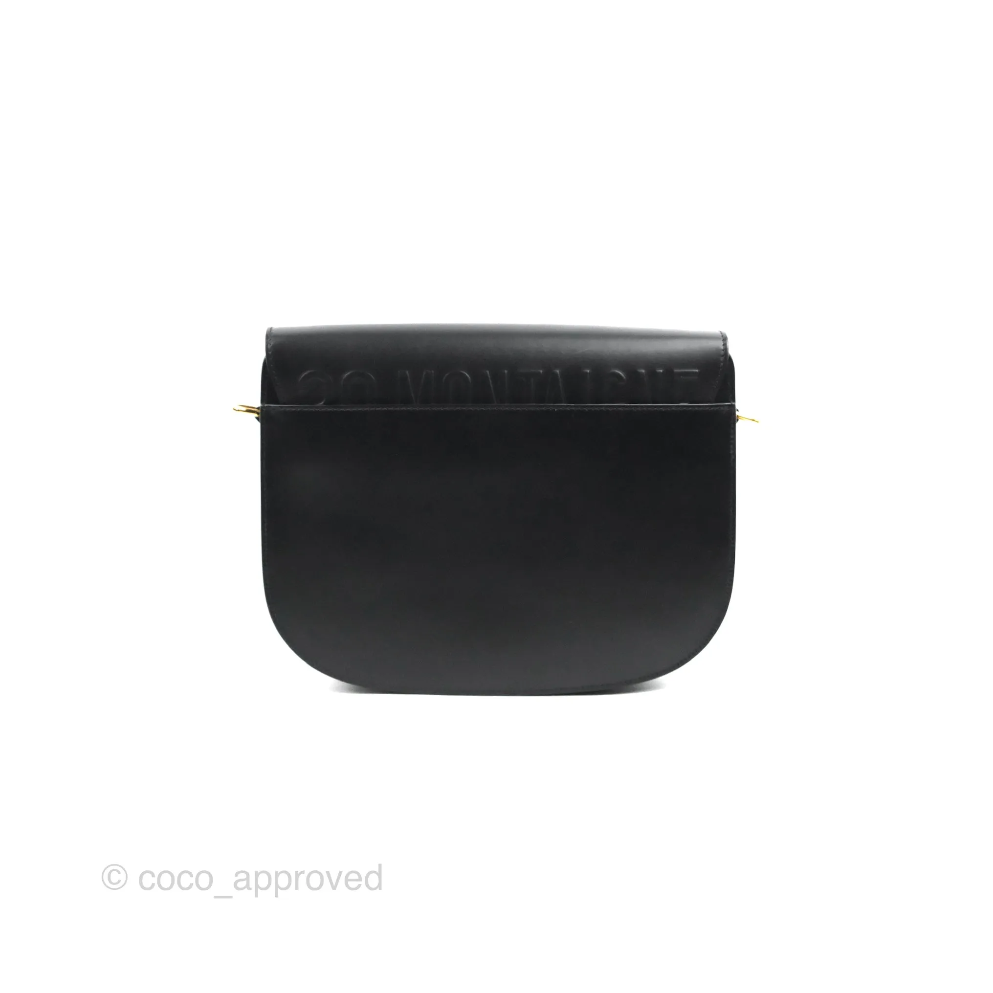 Dior Bobby Large Box Calfskin Flap Black