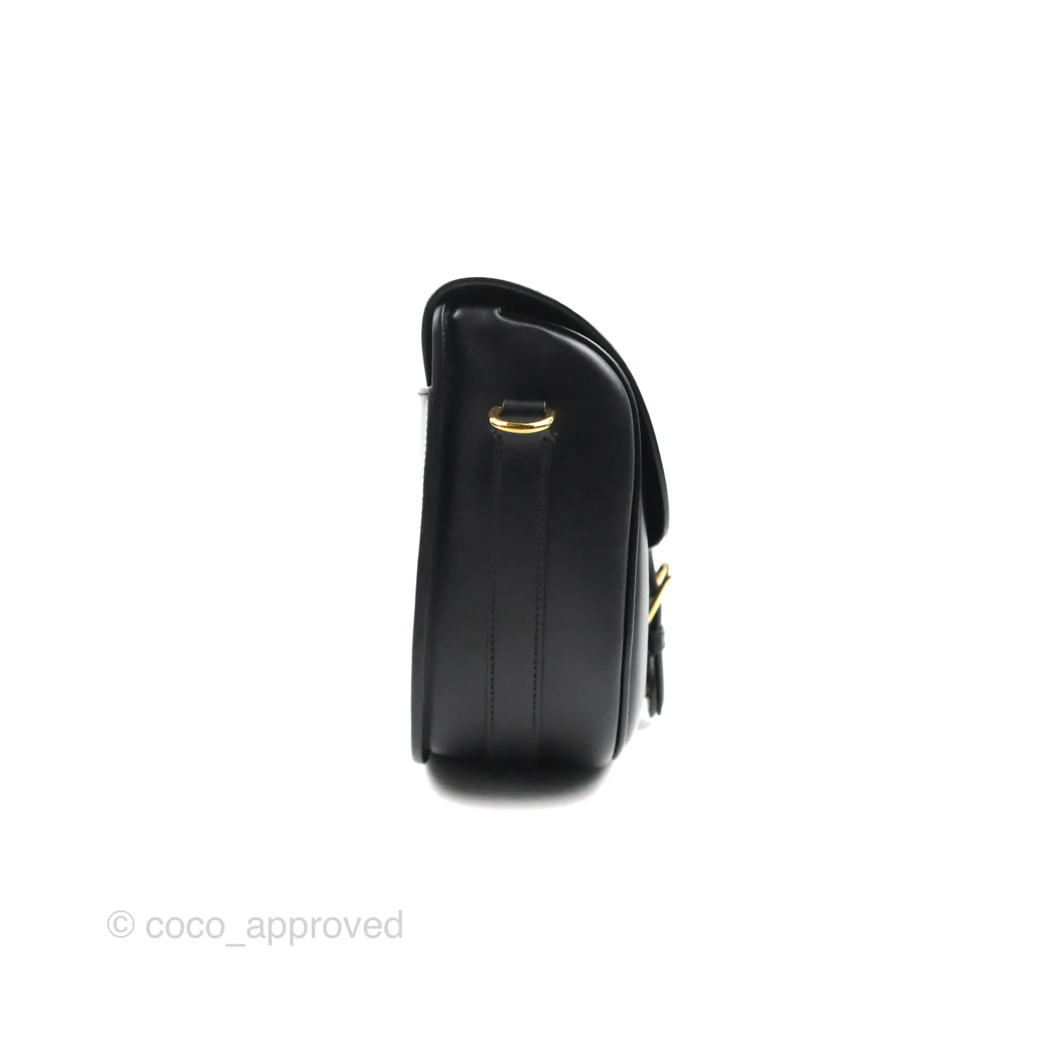 Dior Bobby Large Box Calfskin Flap Black