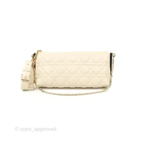 Dior Club Bag Dusty Ivory Cannage Lambskin