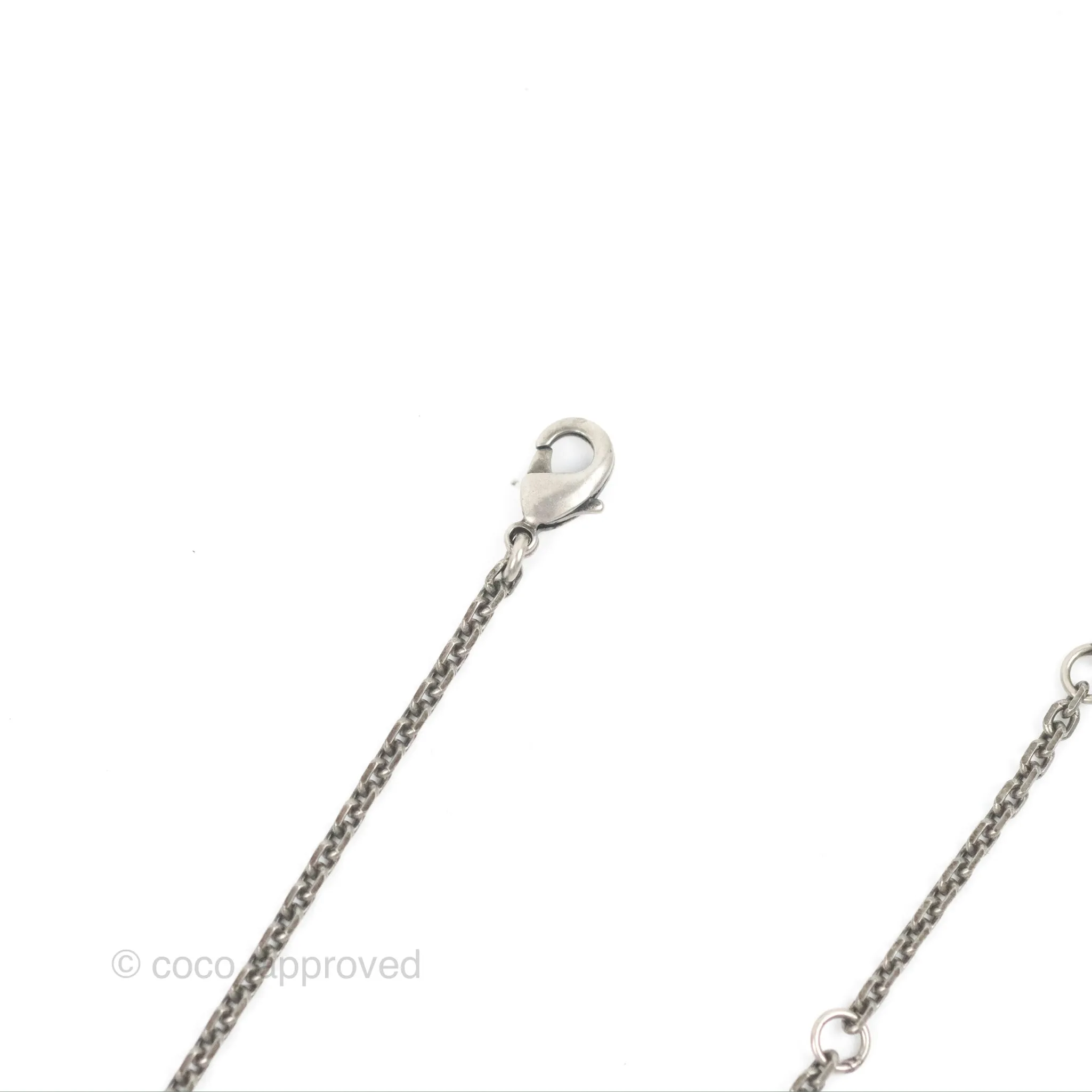Dior Crystal Star Sphere Pendant Long Necklace