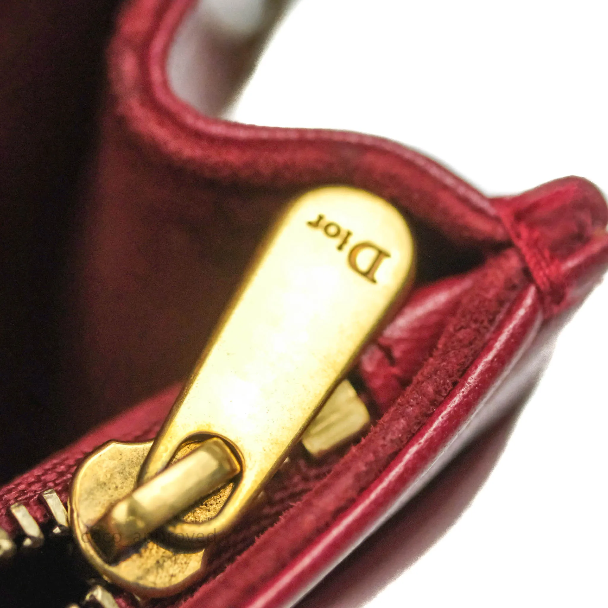Dior DiorAddict WOC Red Lambskin Gold Hardware