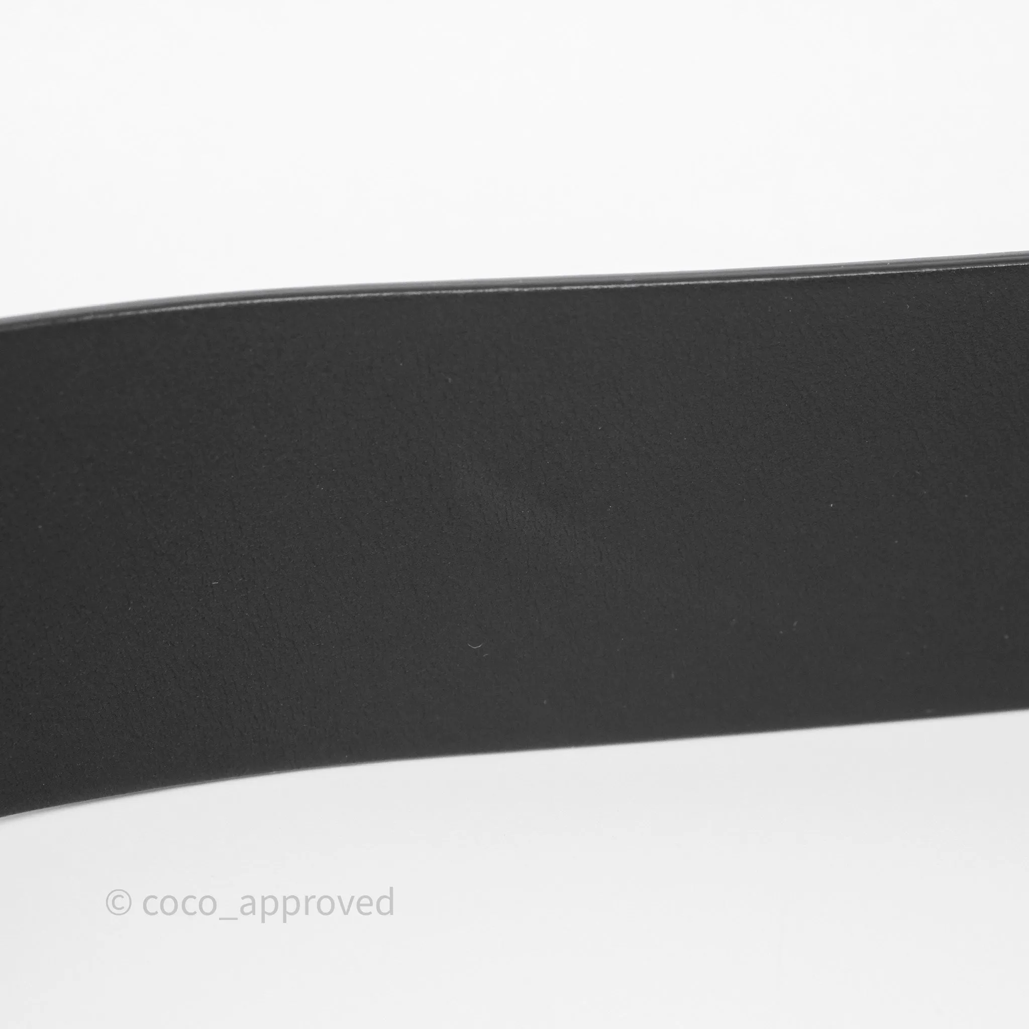 Dior Diorquake Belt Black Calfskin Size 85
