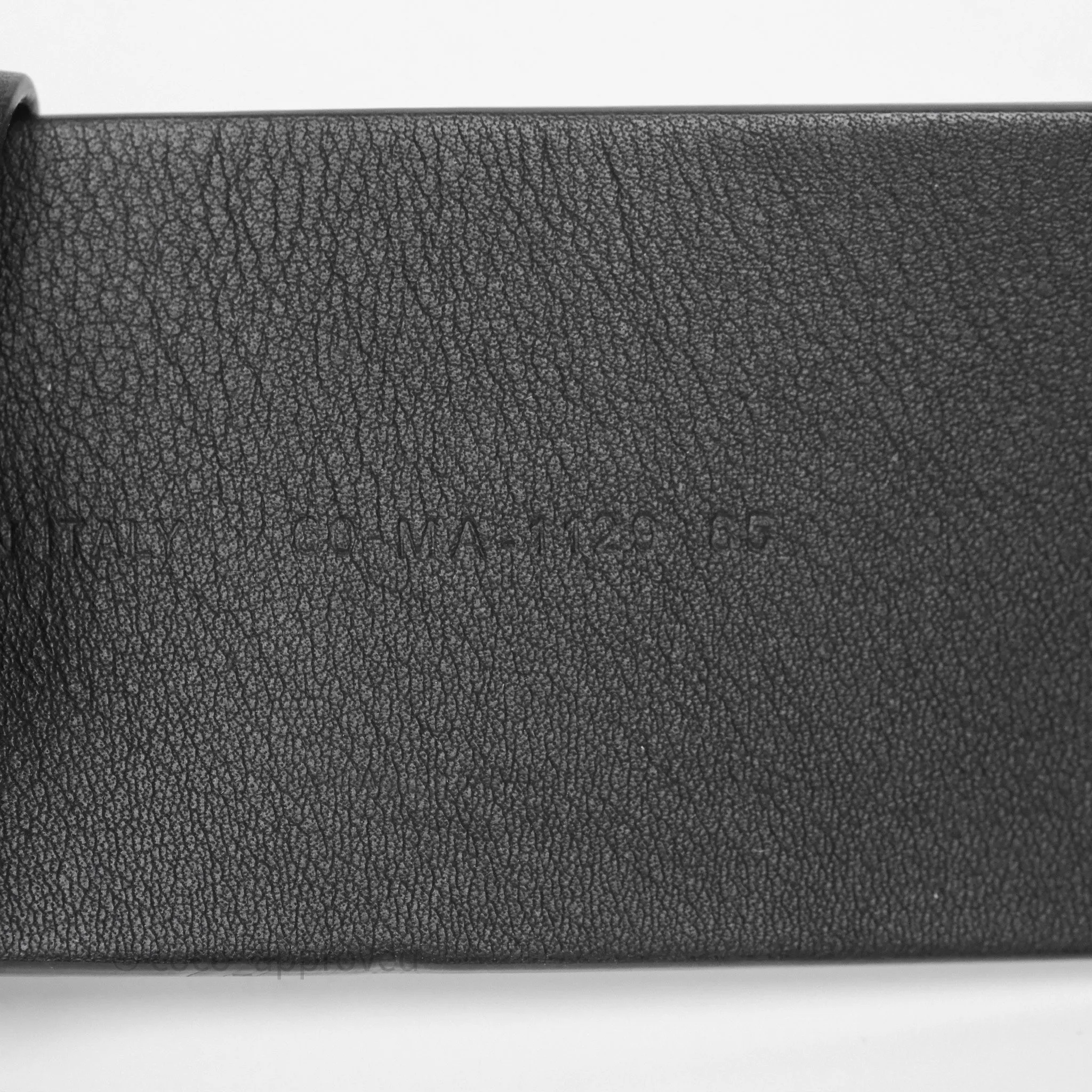 Dior Diorquake Belt Black Calfskin Size 85