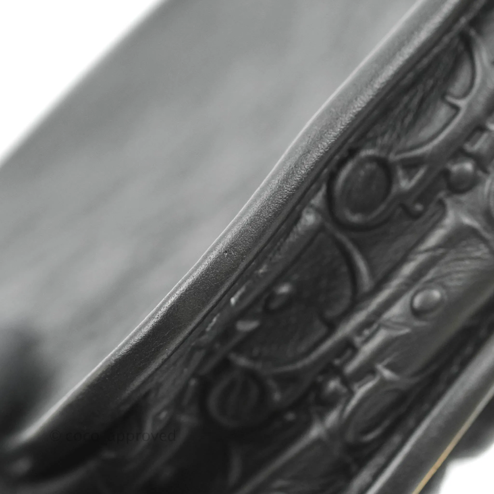 Dior Diorquake Clutch Black Oblique Embossed Calfskin