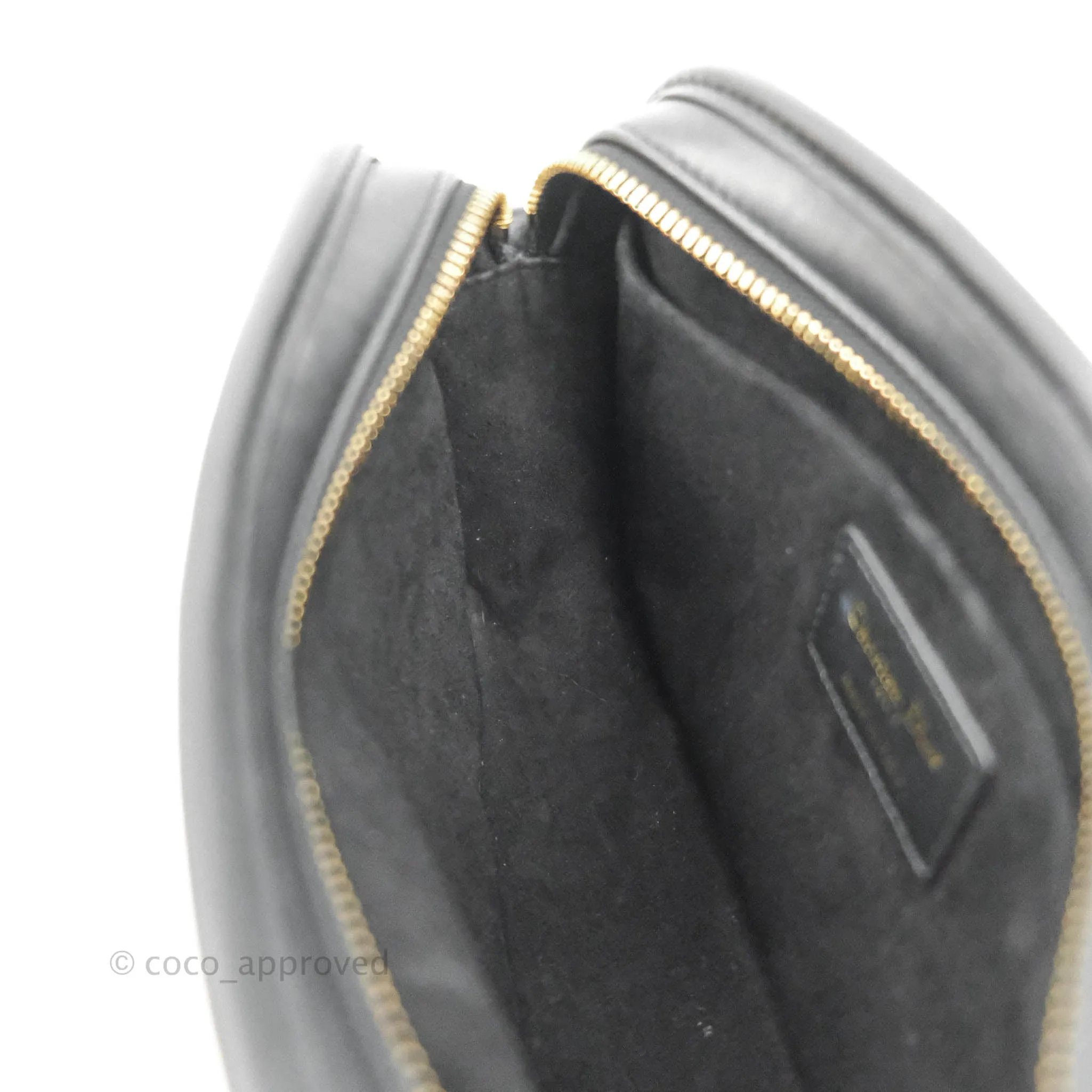 Dior Diorquake Clutch Black Oblique Embossed Calfskin