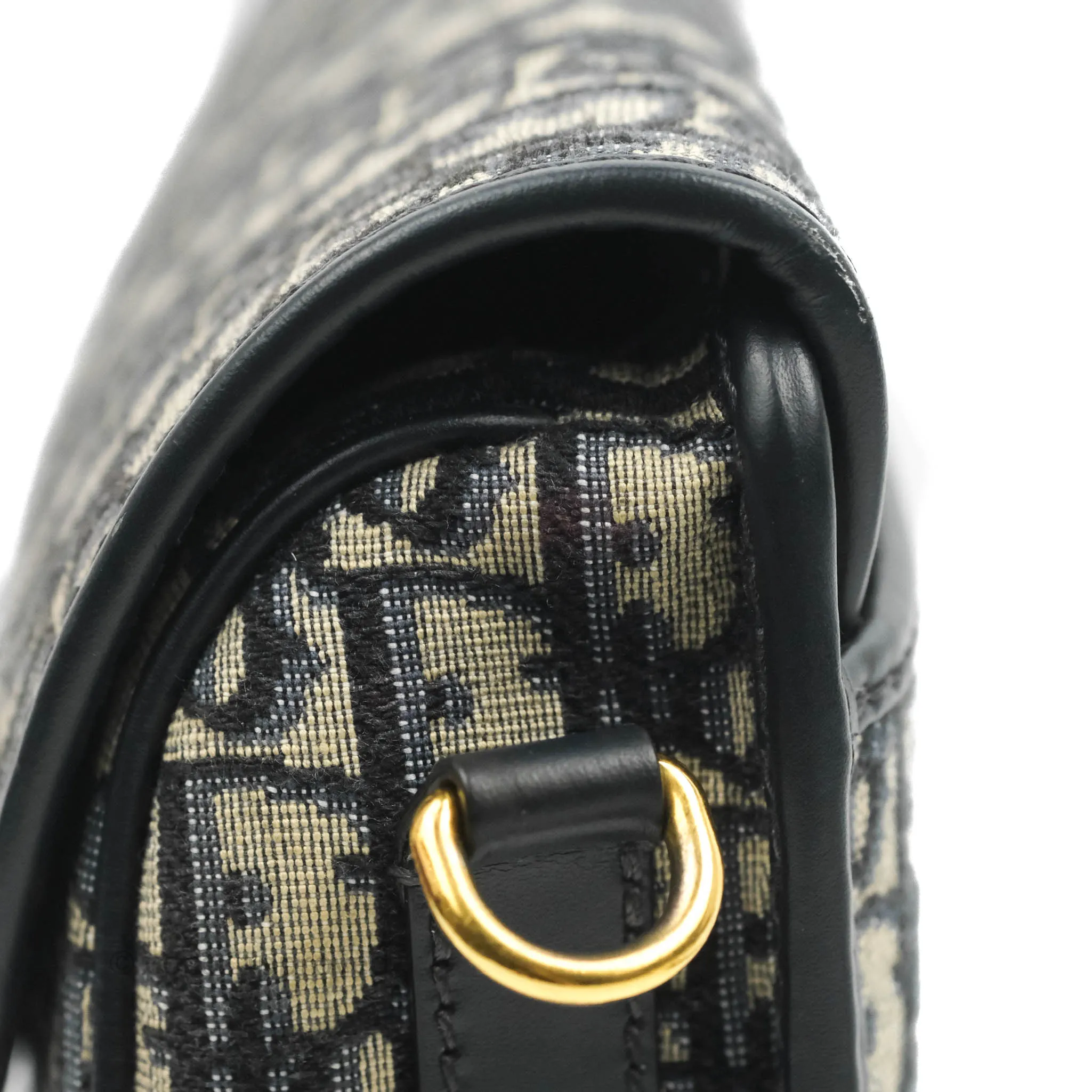 Dior Medium Bobby Bag Blue Oblique Jacquard Canvas