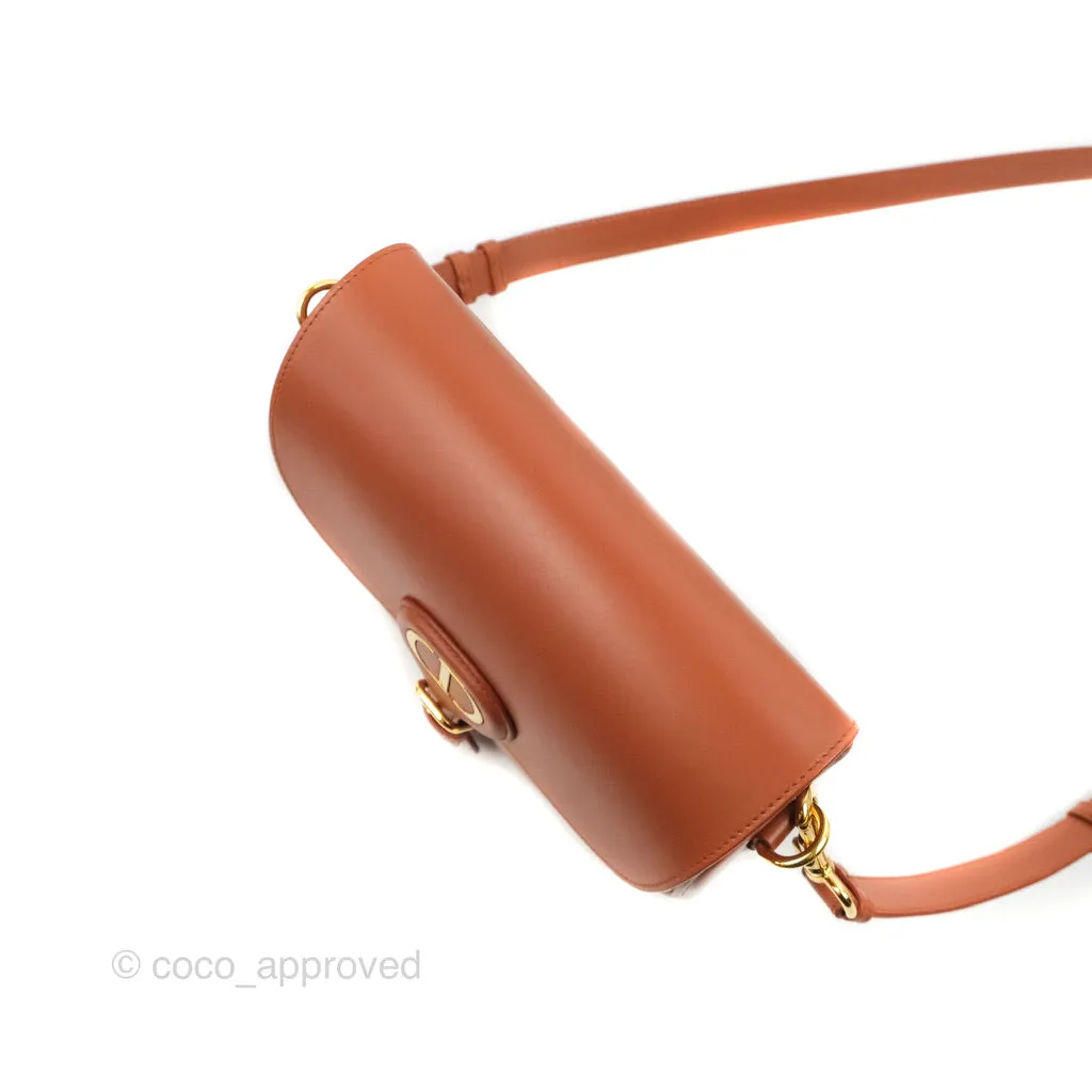 Dior Medium Bobby Bag Tan Calfskin Gold Hardware