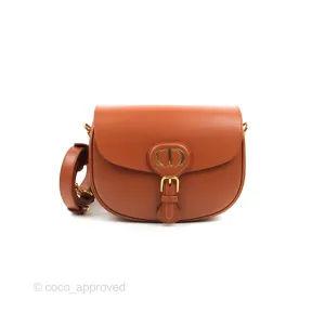 Dior Medium Bobby Bag Tan Calfskin Gold Hardware