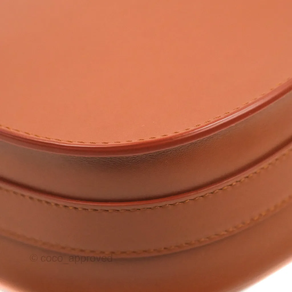 Dior Medium Bobby Bag Tan Calfskin Gold Hardware