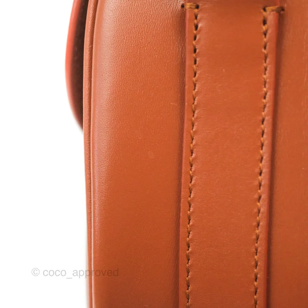 Dior Medium Bobby Bag Tan Calfskin Gold Hardware