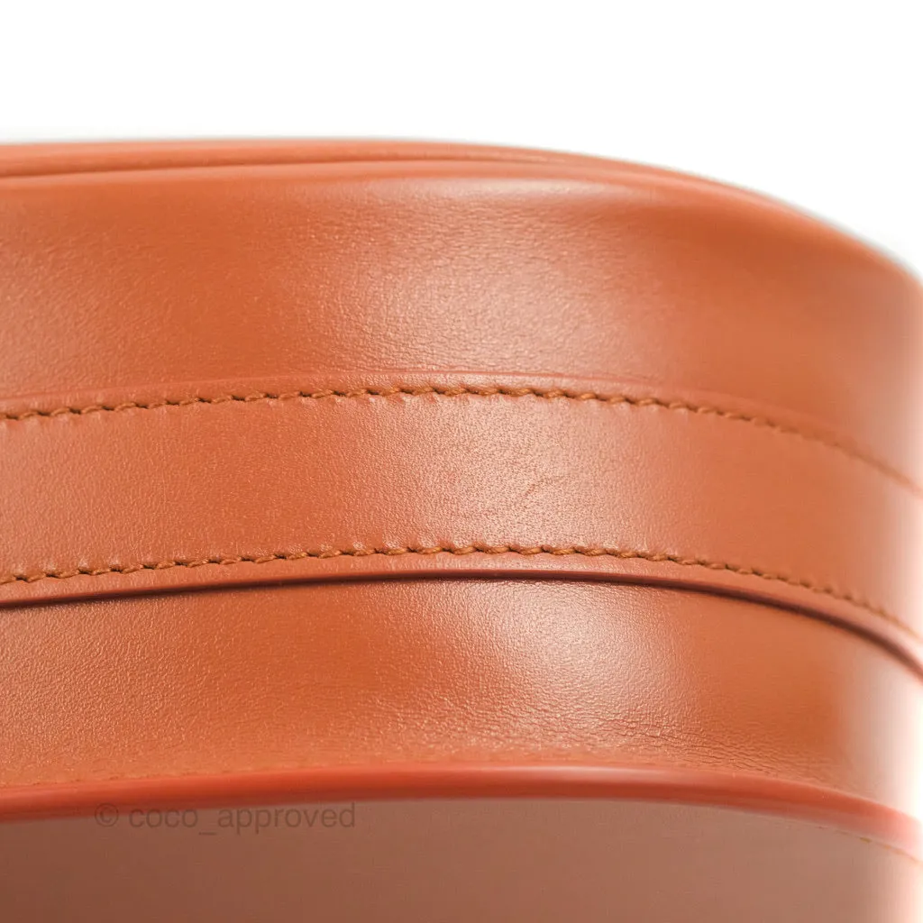 Dior Medium Bobby Bag Tan Calfskin Gold Hardware