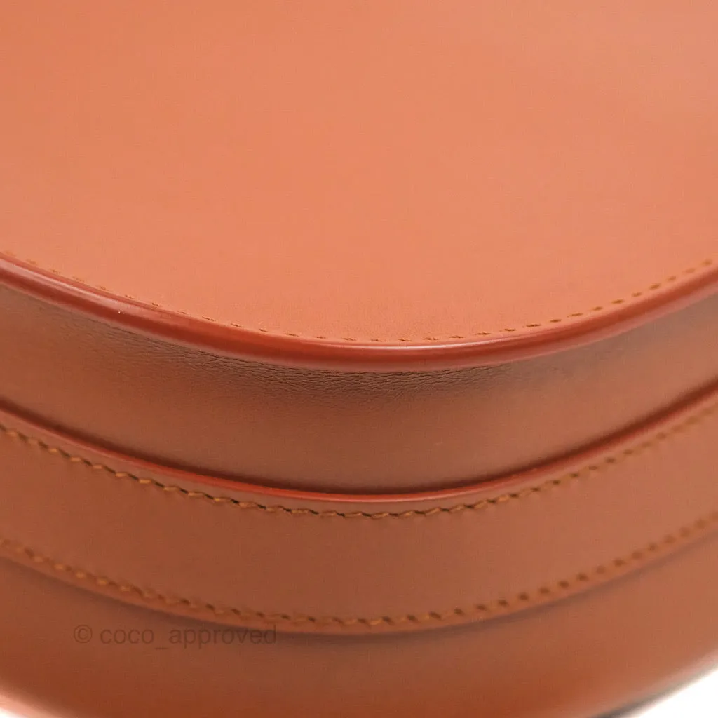 Dior Medium Bobby Bag Tan Calfskin Gold Hardware
